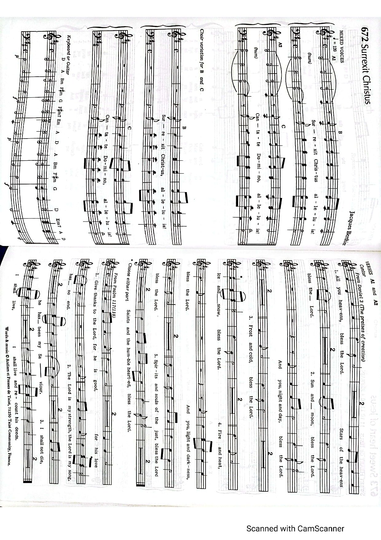 Surrexit Christus Staff - Download Choir Script PDF