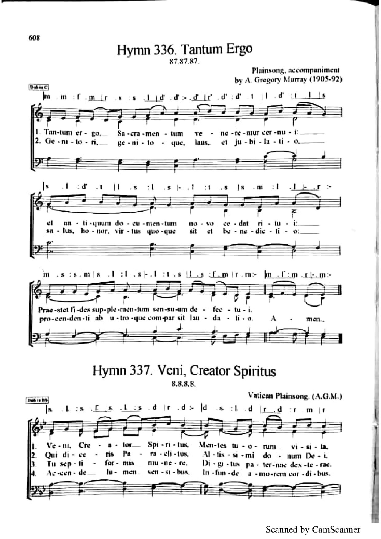 Tantum Ergo & Pange Lingua - Download Choir Script PDF