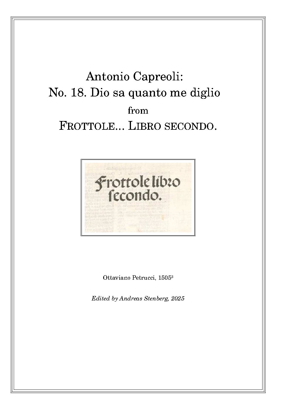 Dio sa quanto me diglio