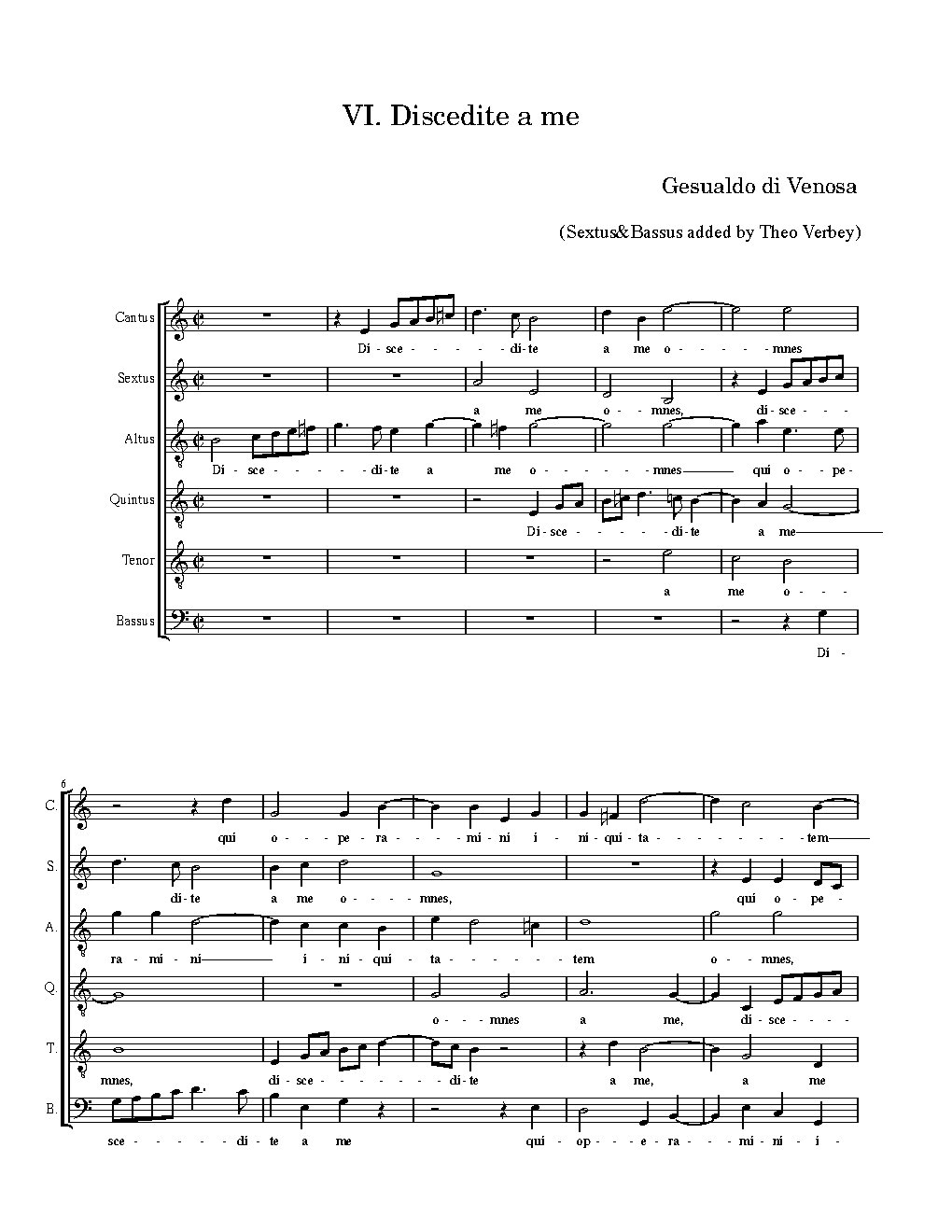 Discedite a me - Choir Script PDF Thumbnail