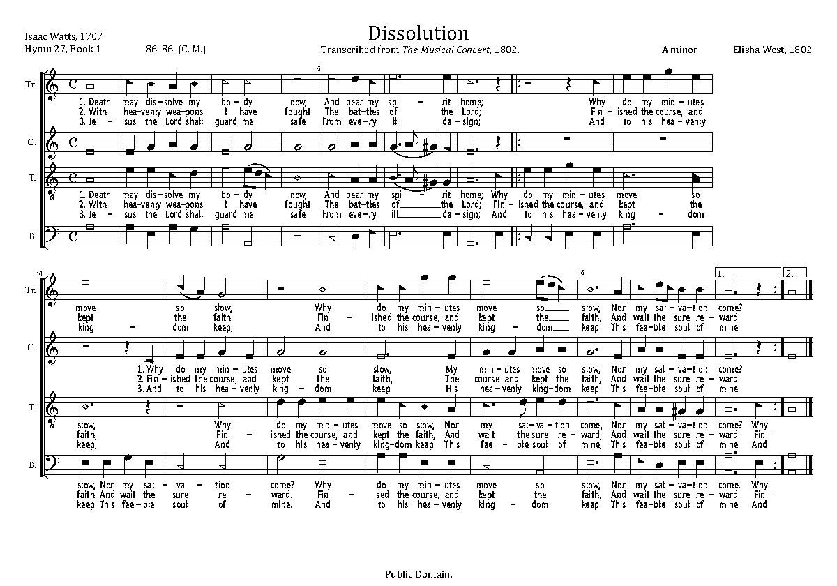 Dissolution