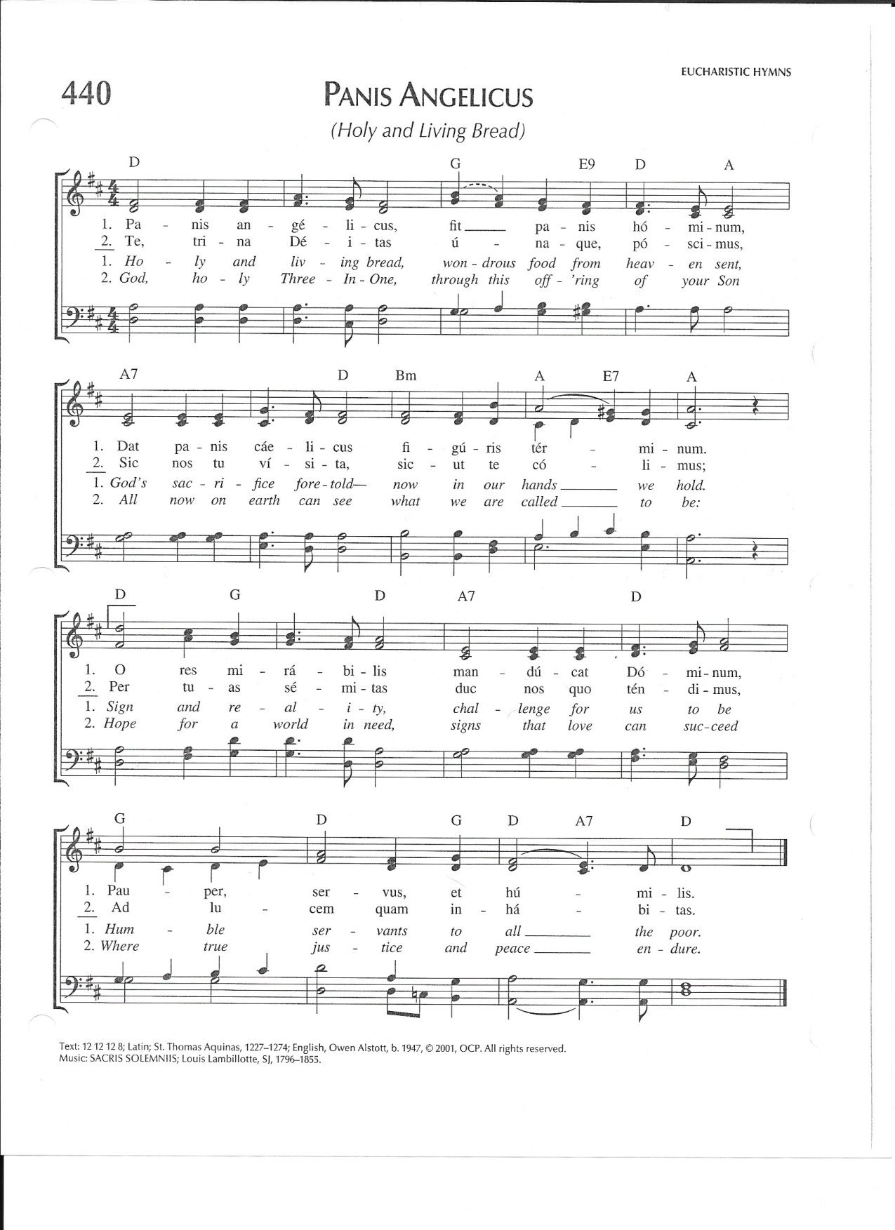 Panis Angelicus - Download Choir Script PDF