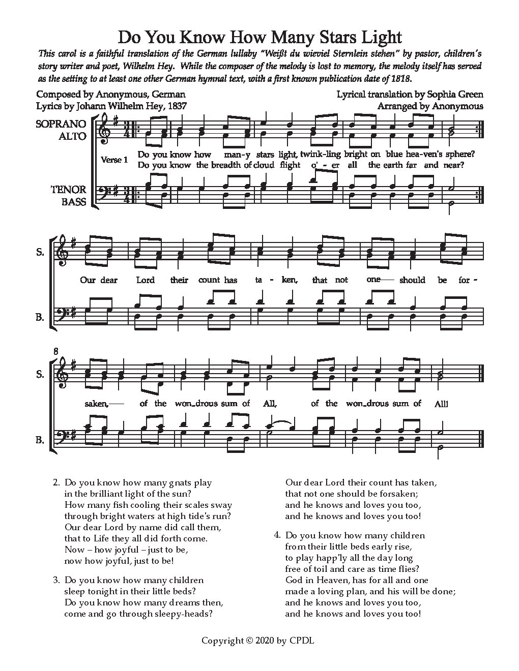 Do You Know How Many Stars Light