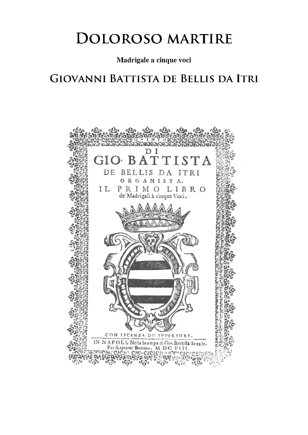 Doloroso martire