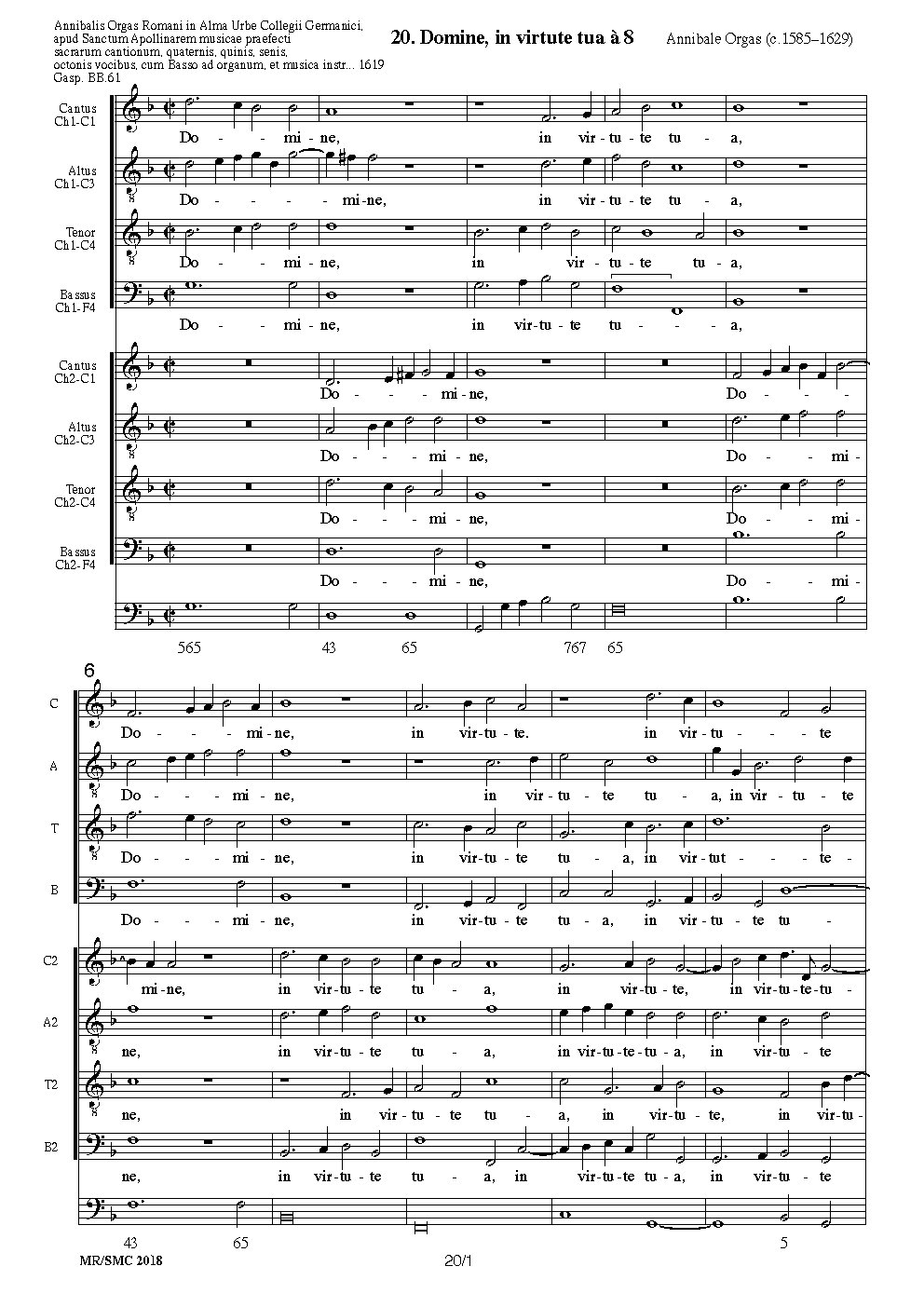 Domine, in virtute tua