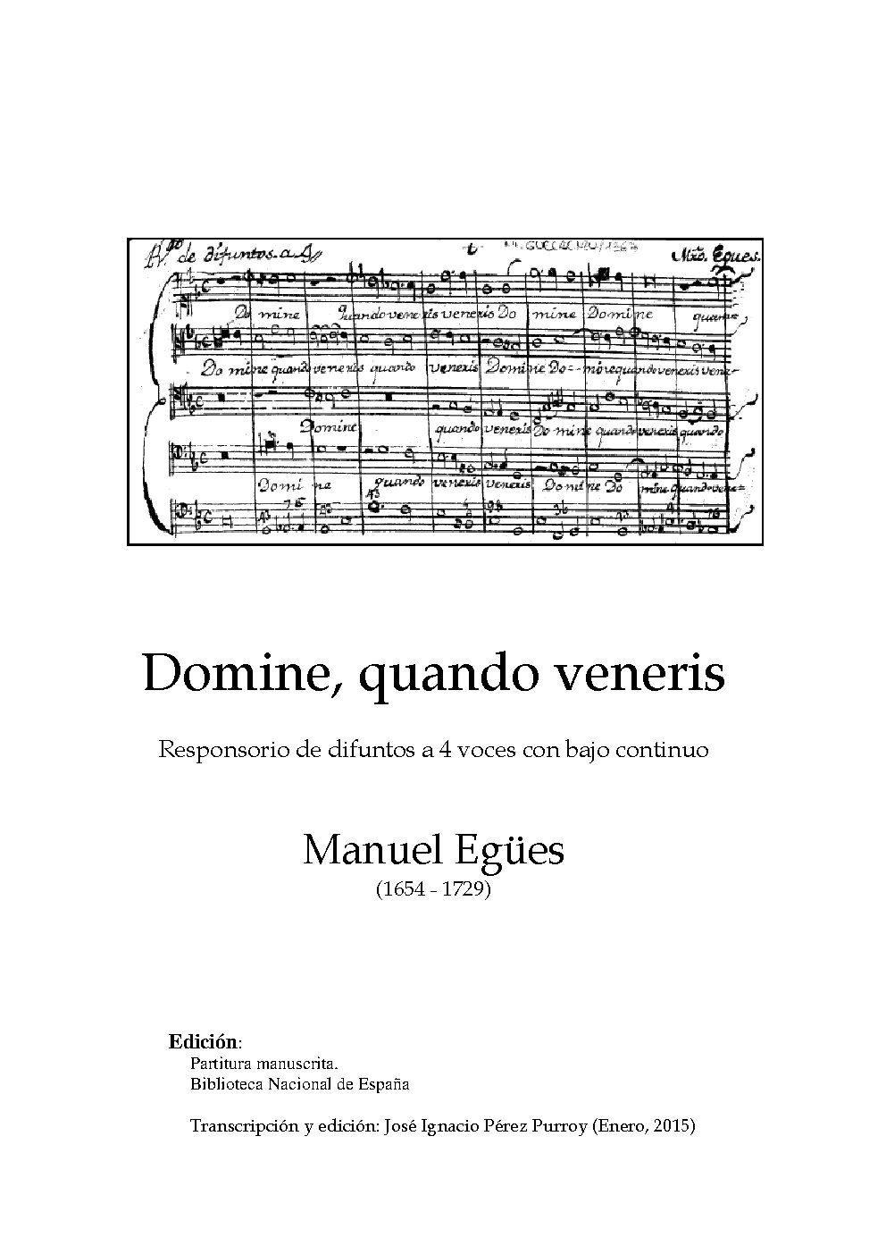 Domine, quando veneris