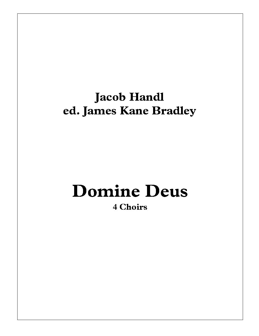 Domine Deus