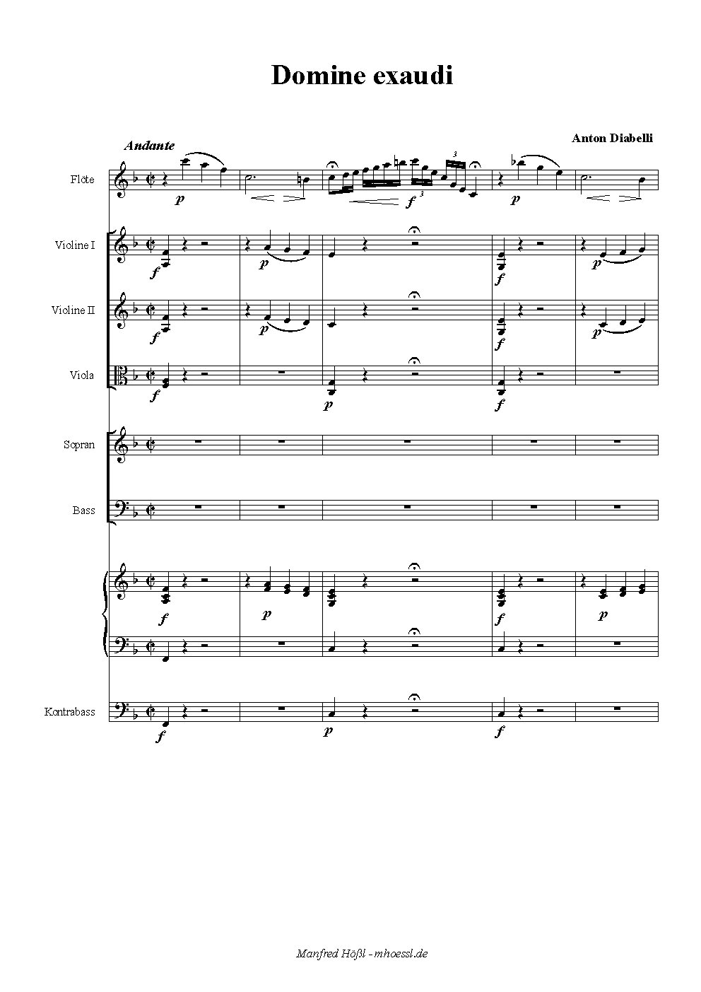 Domine, exaudi orationem meam