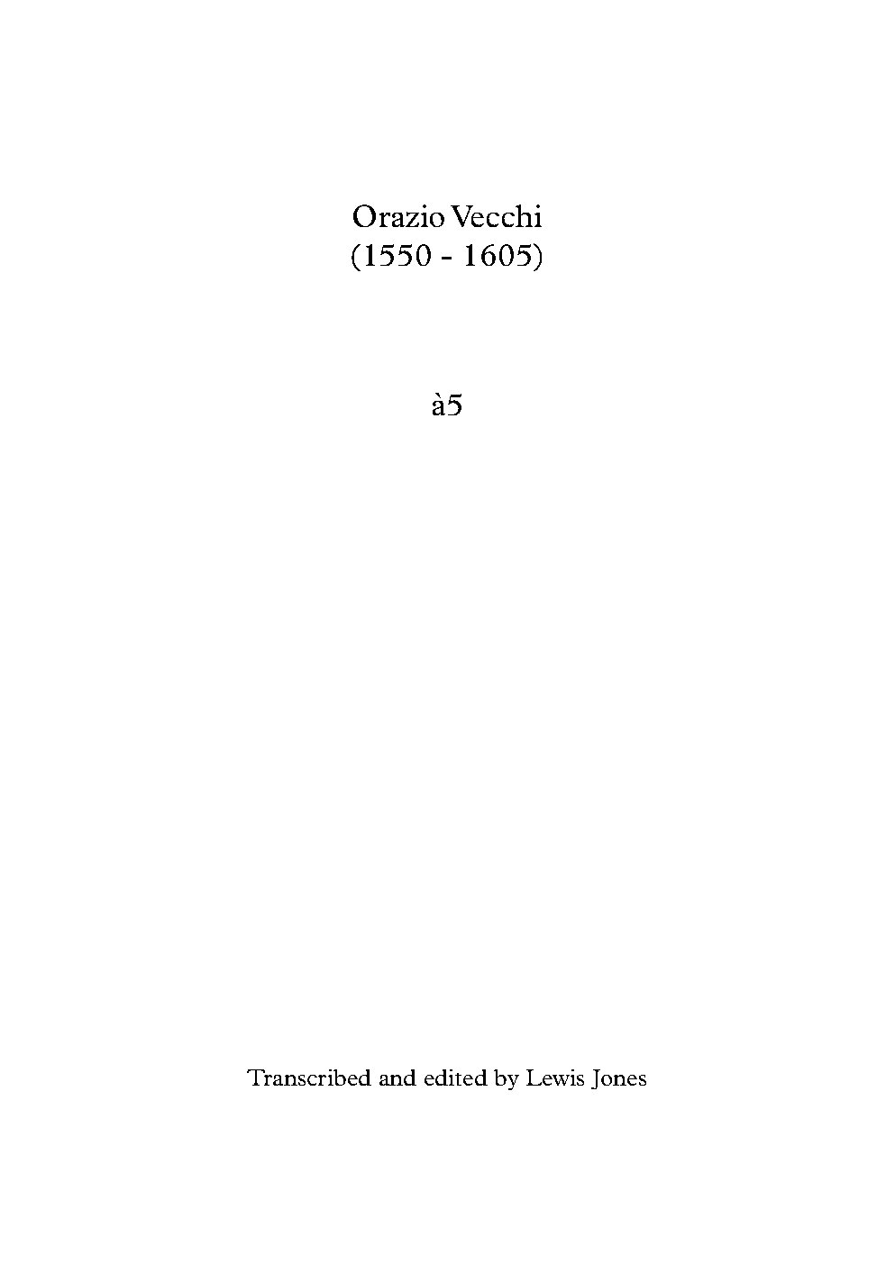 Domine exaudi orationem meam a 8 - Choir Script PDF Thumbnail