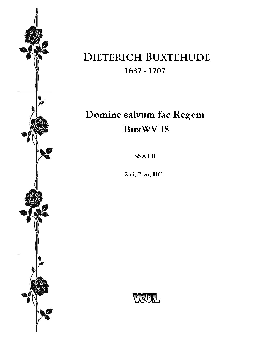 Domine salvum fac Regem, BuxWV 18