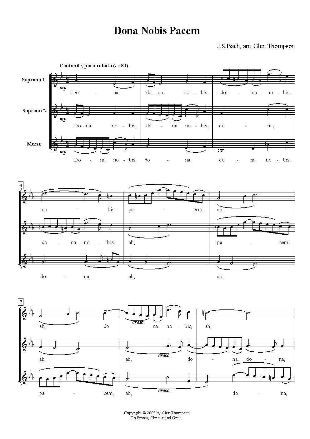 Dona Nobis Pacem