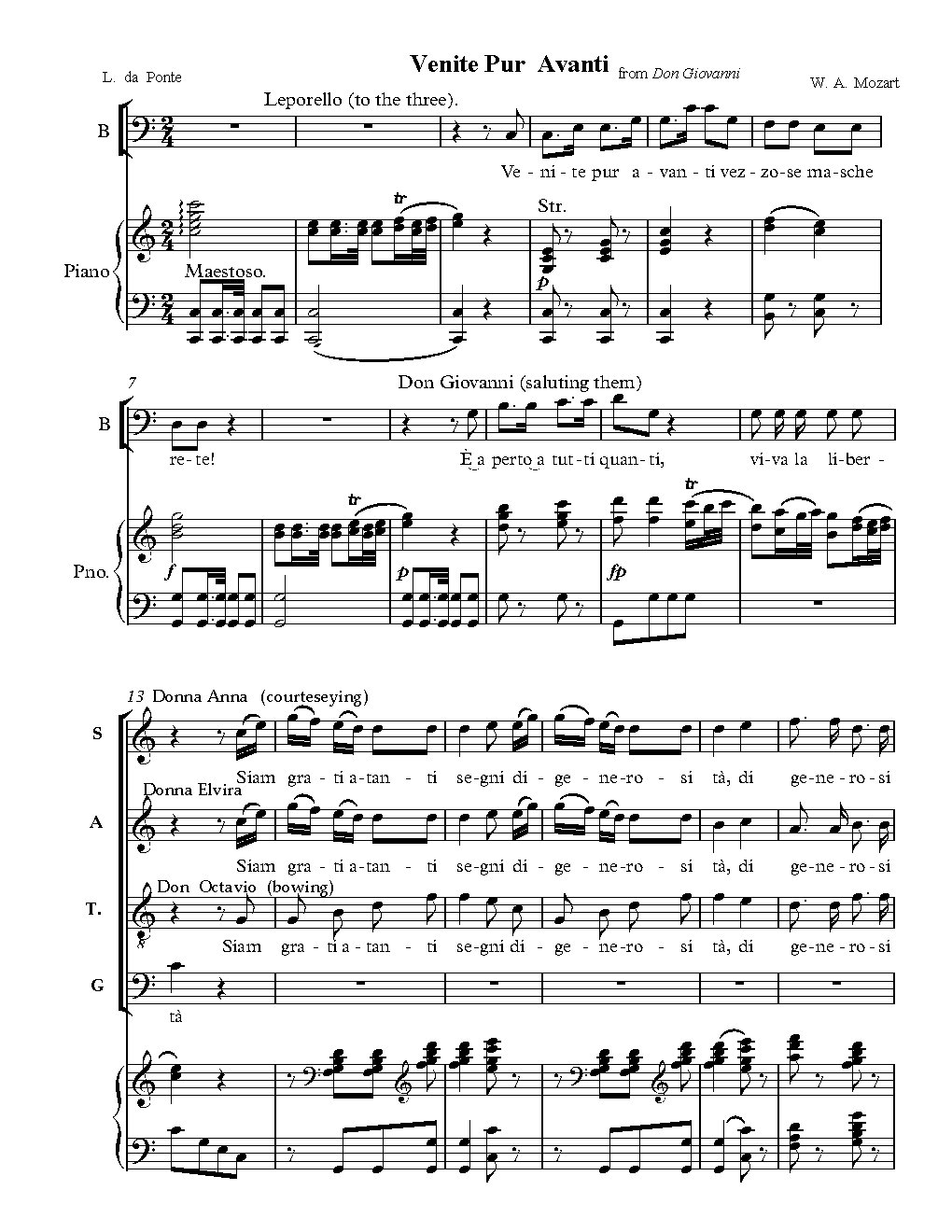Don Giovanni - Choir Script PDF Thumbnail