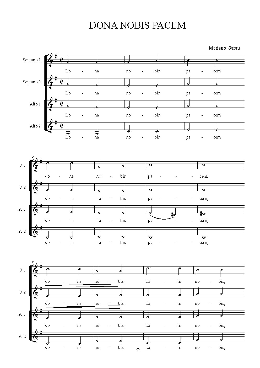Dona nobis pacem