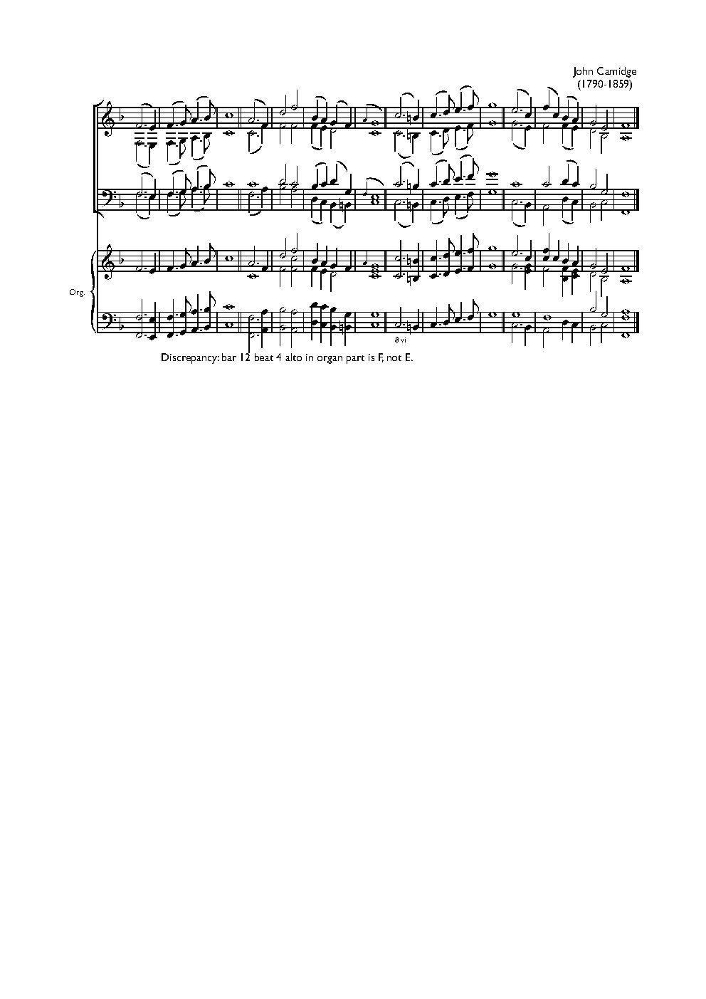 Double chant in F major III