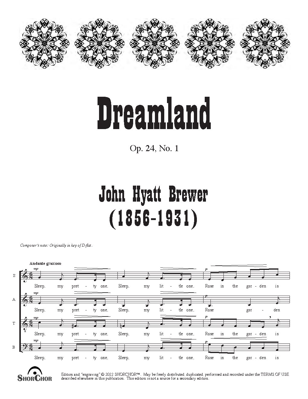 Dreamland - Choir Script PDF Thumbnail