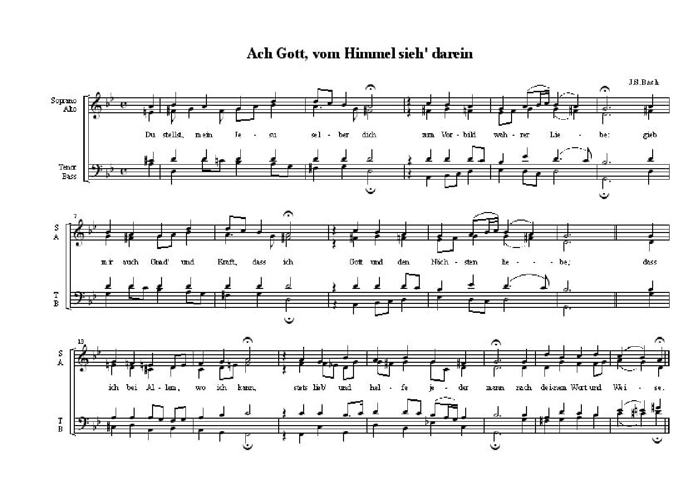 Du sollt Gott, deinen Herren, lieben BWV 77