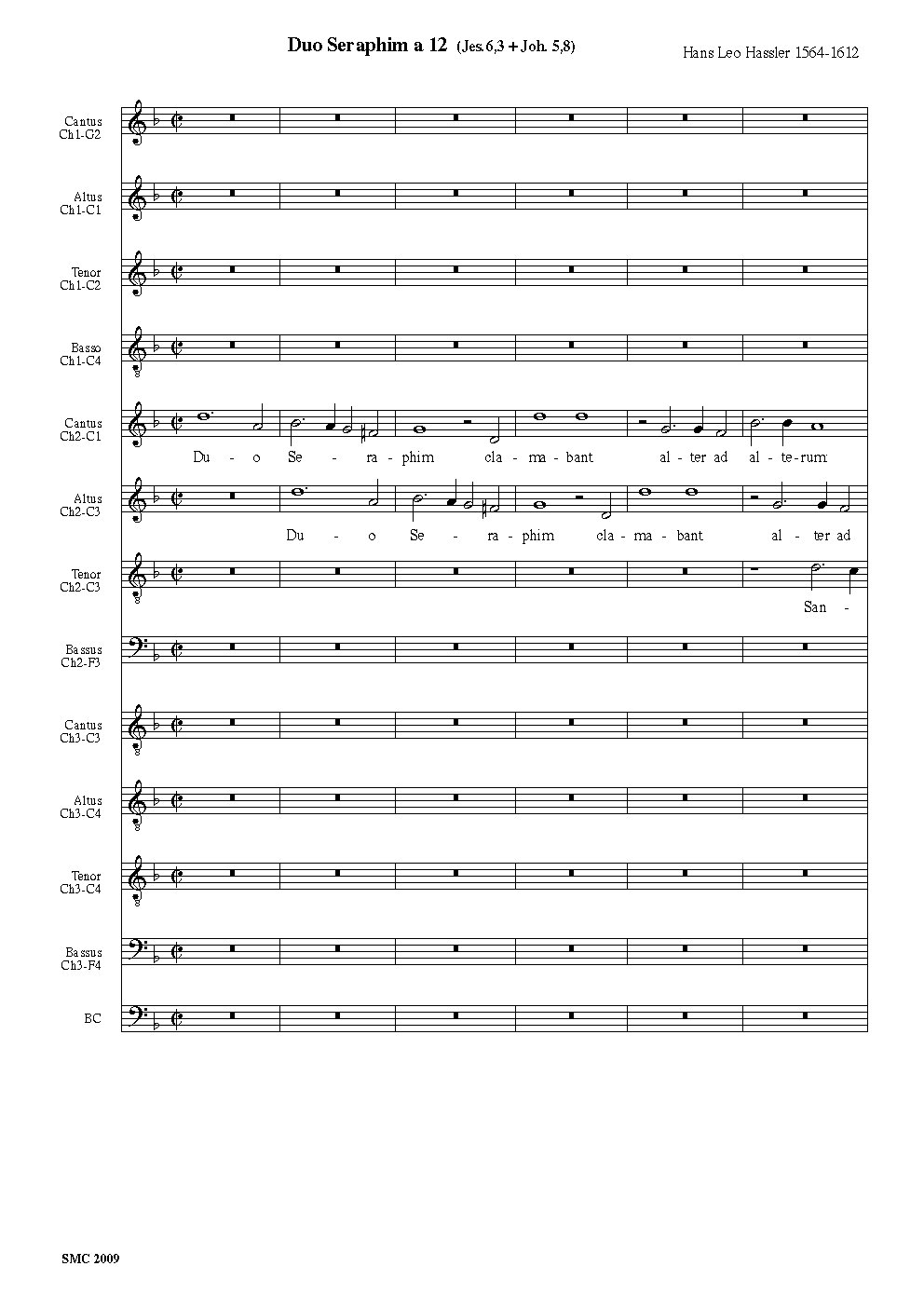 Duo Seraphim - Choir Script PDF Thumbnail