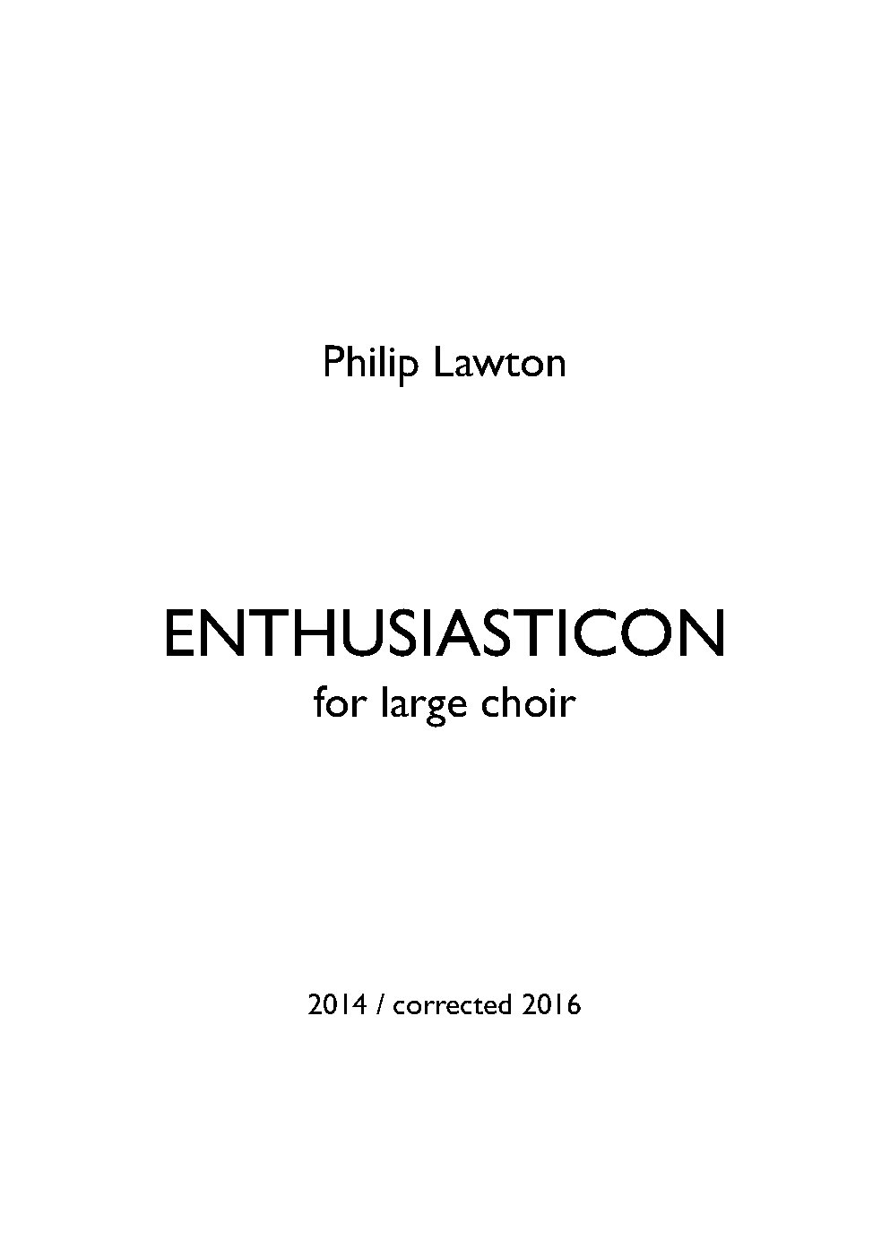 ENTHUSIASTICON