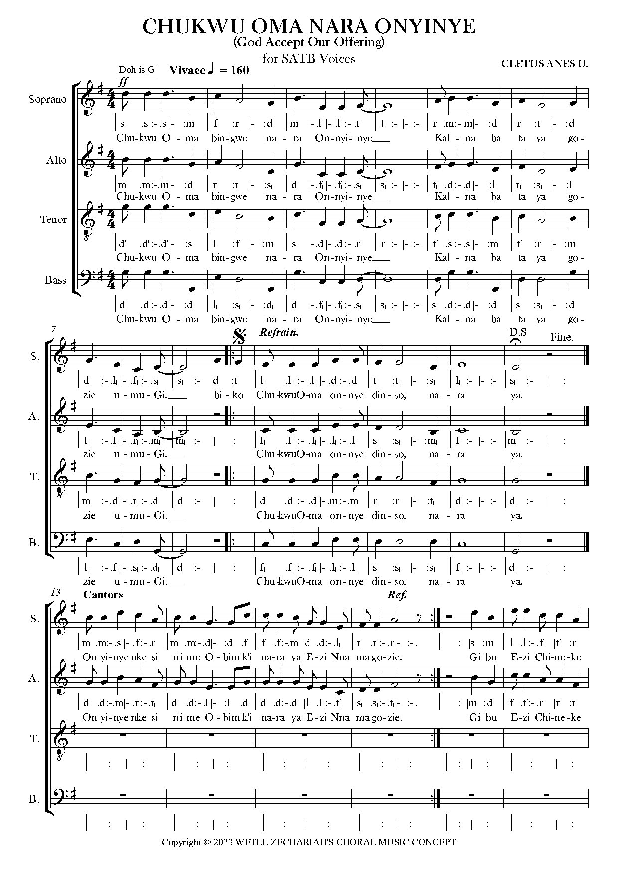 Tsu Offertory