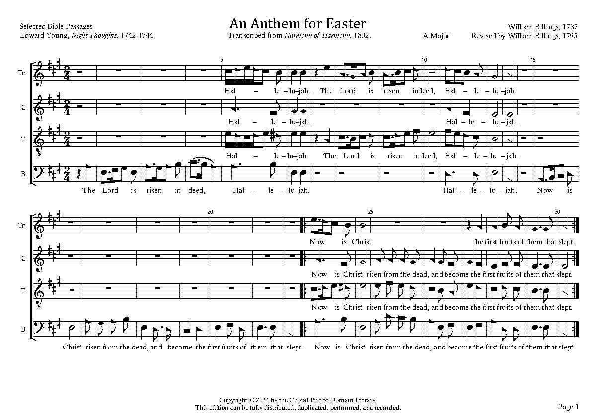 Easter Anthem