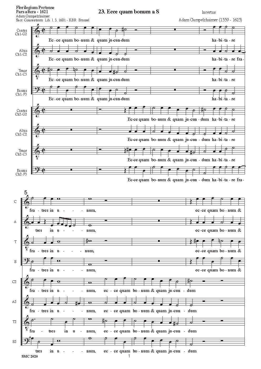 Ecce quam bonum