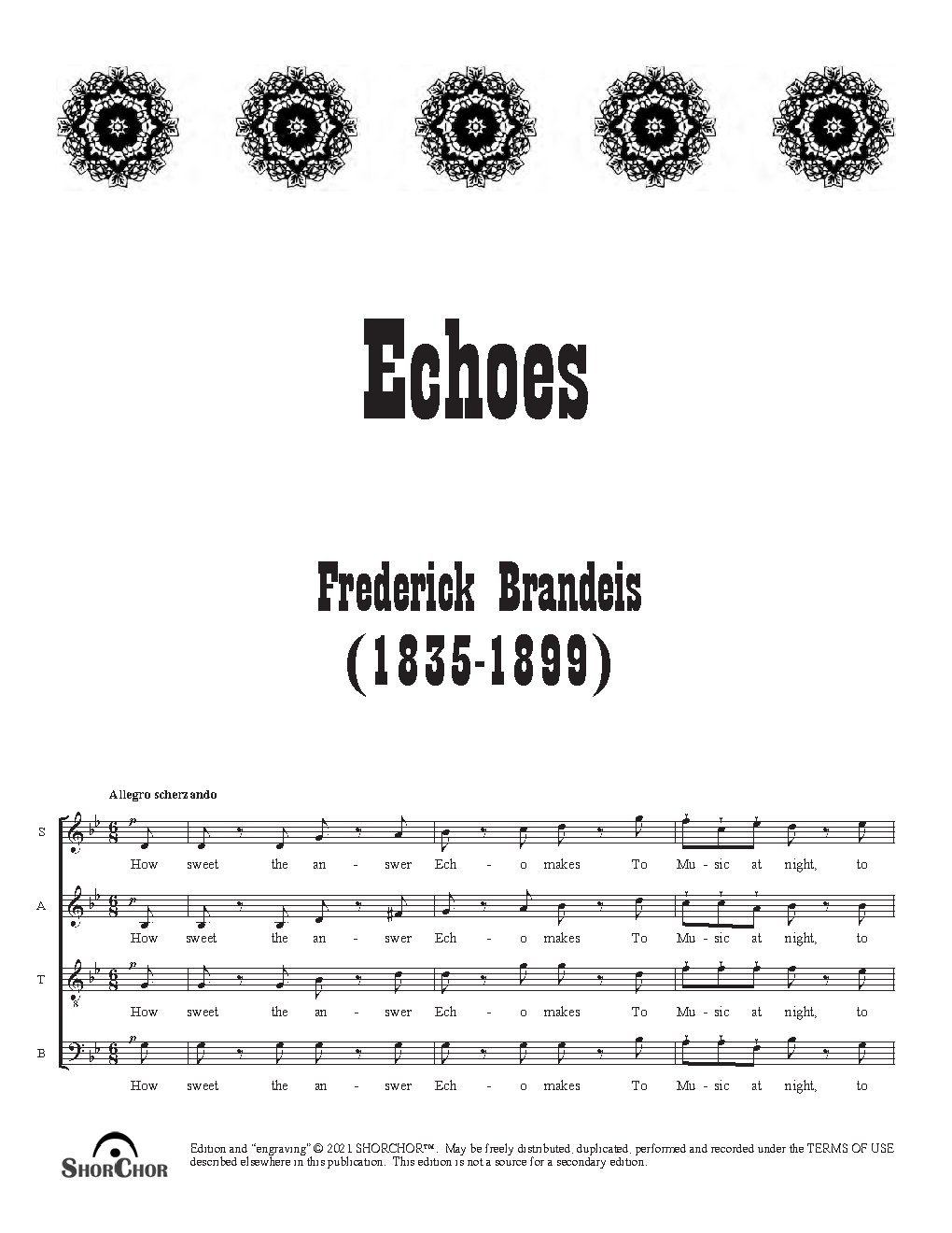 Echoes - Choir Script PDF Thumbnail