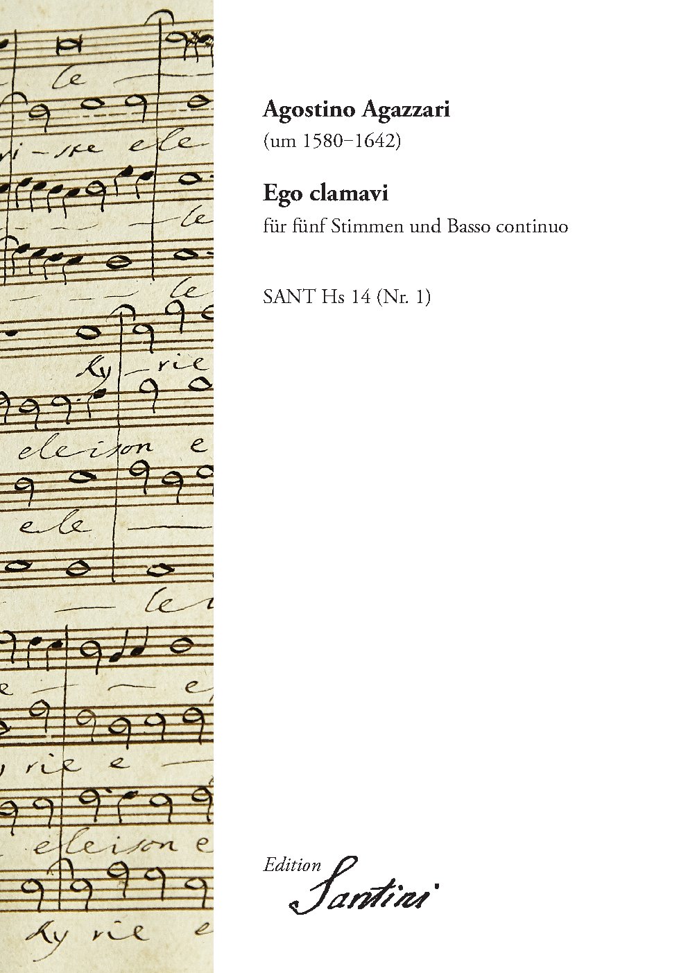 Ego clamavi - Choir Script PDF Thumbnail