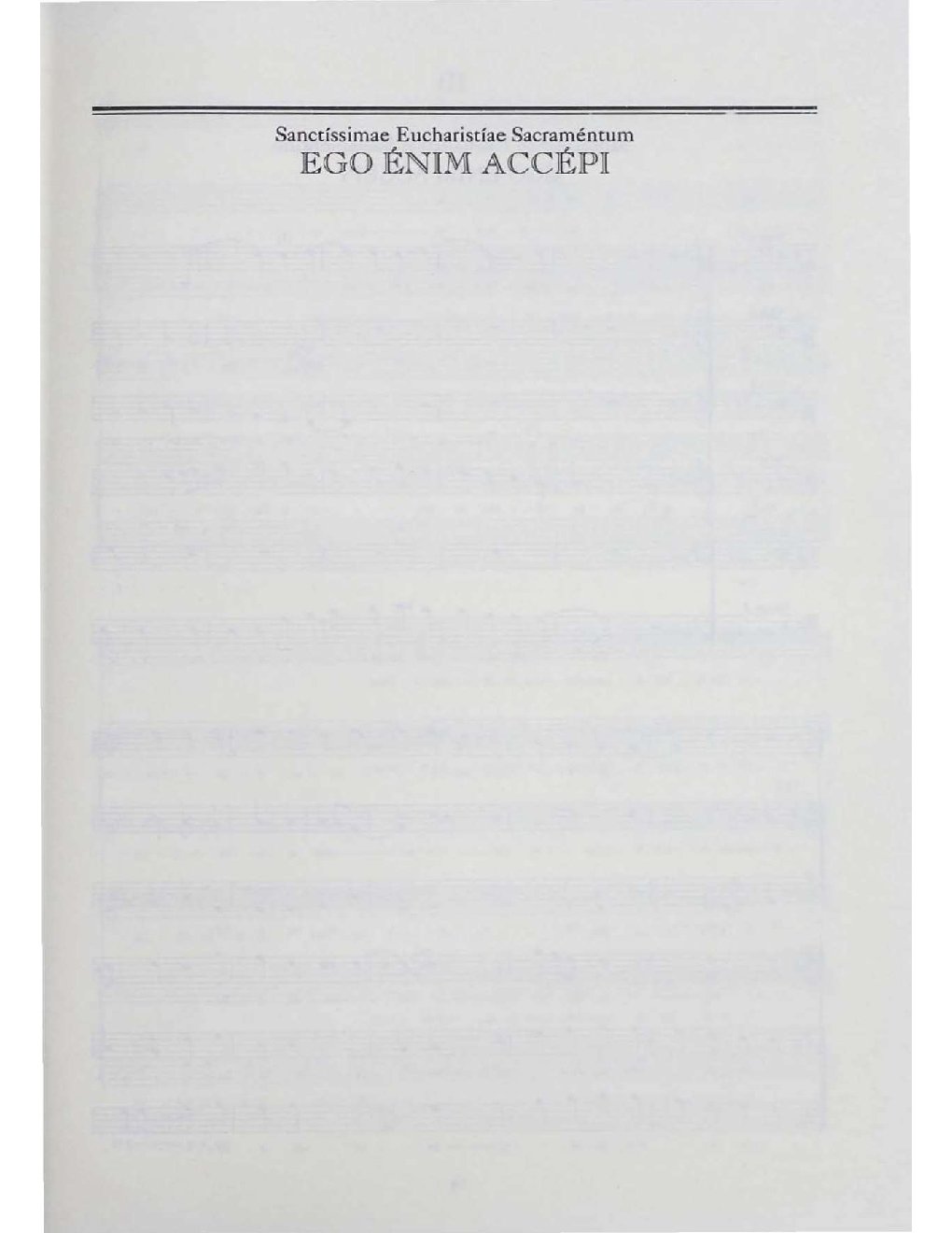 Ego Enim Accepi