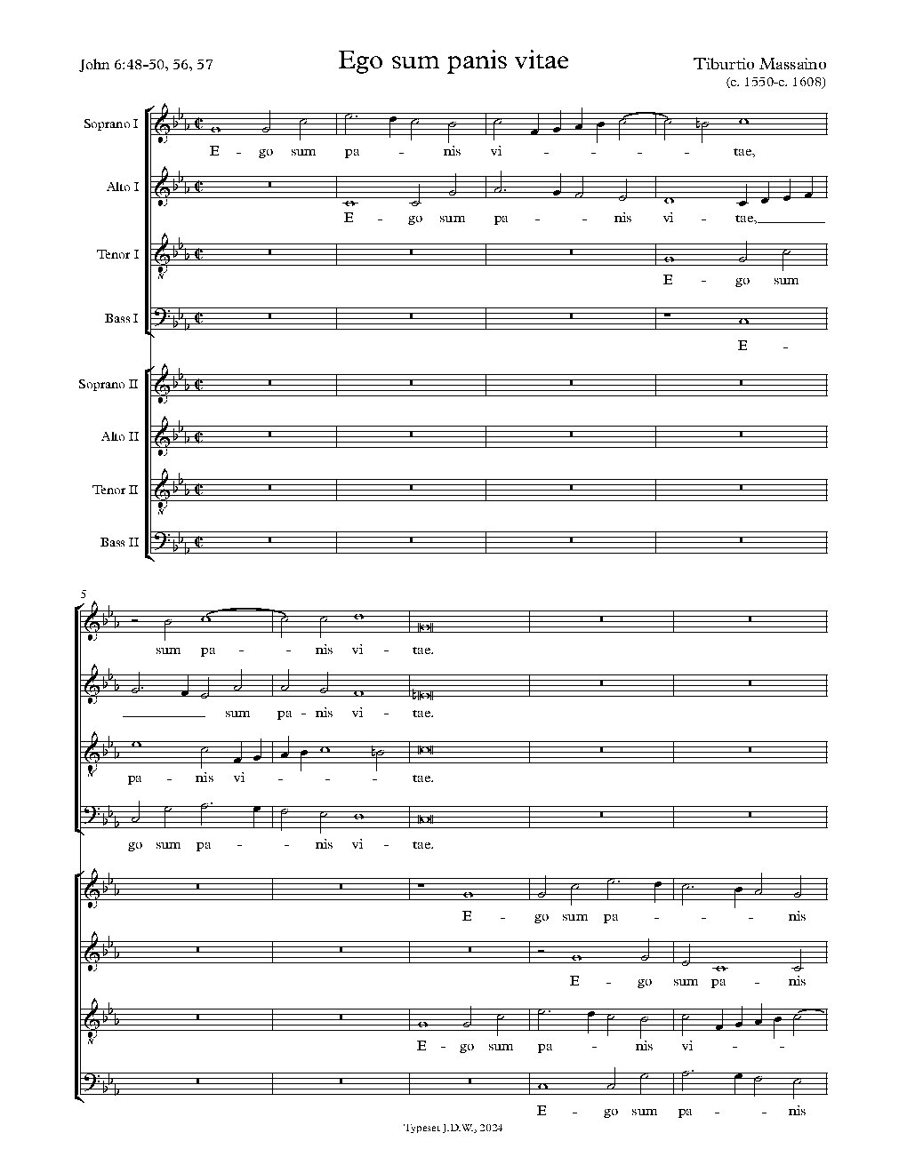 Ego sum panis vitae a 8