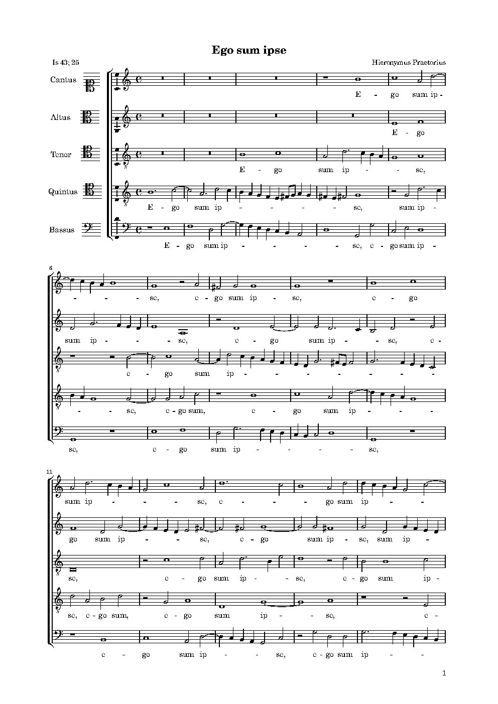 Ego sum ipse