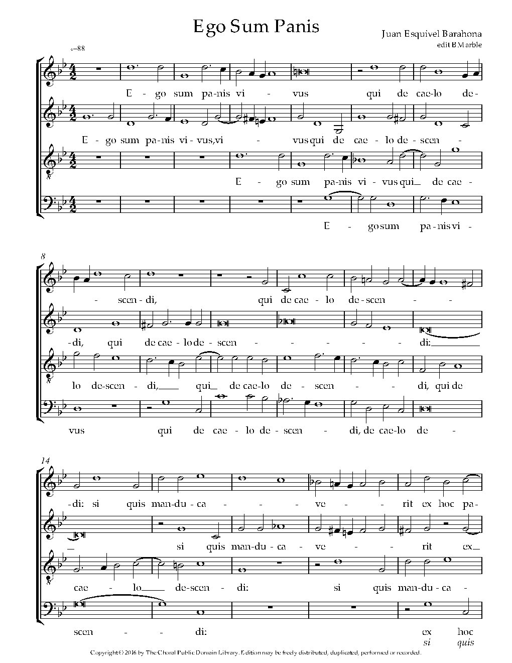 Ego sum panis vivus