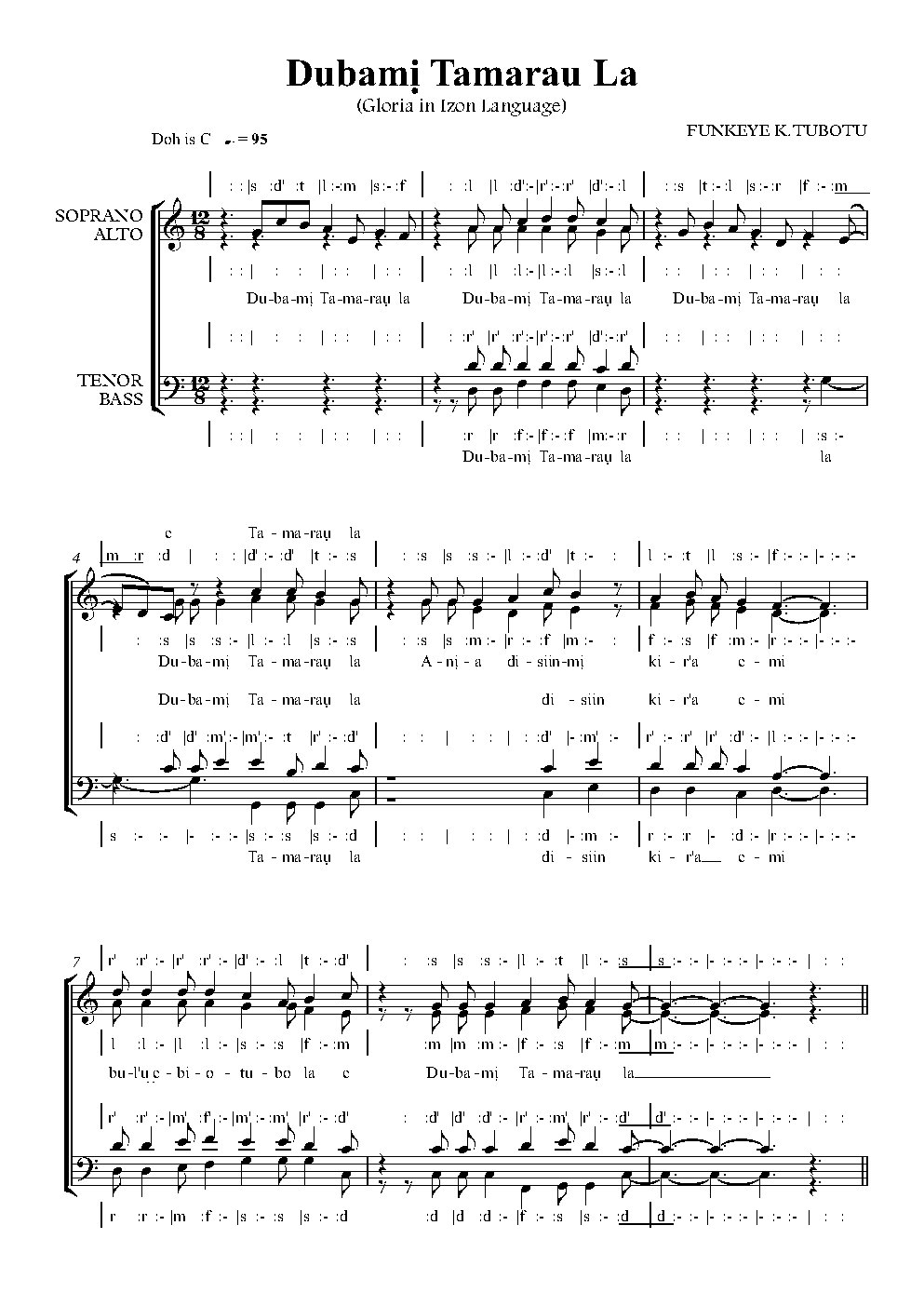 Dubamị Tamarau La