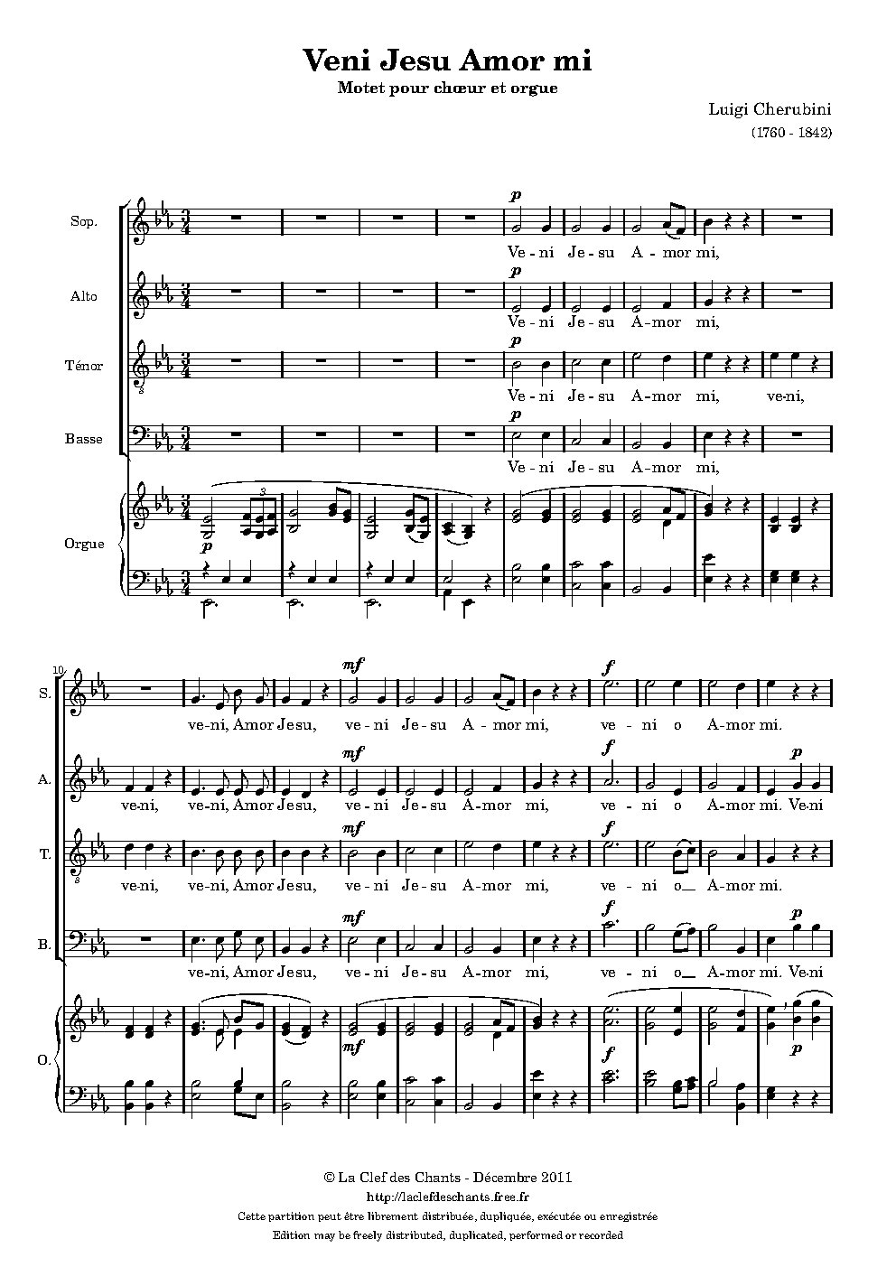 Veni Jesu Amor mi