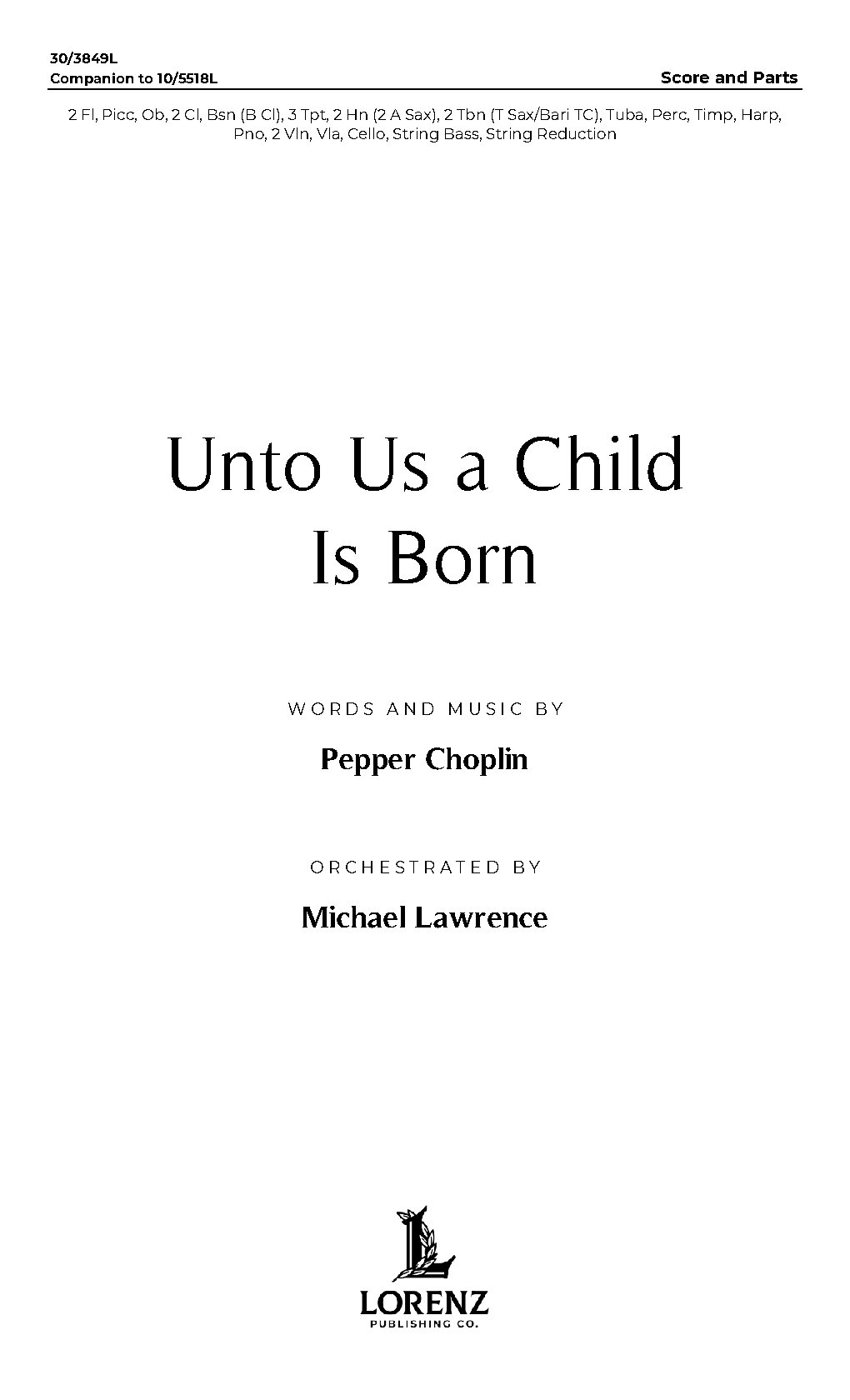 Unto Us a Child Is Born