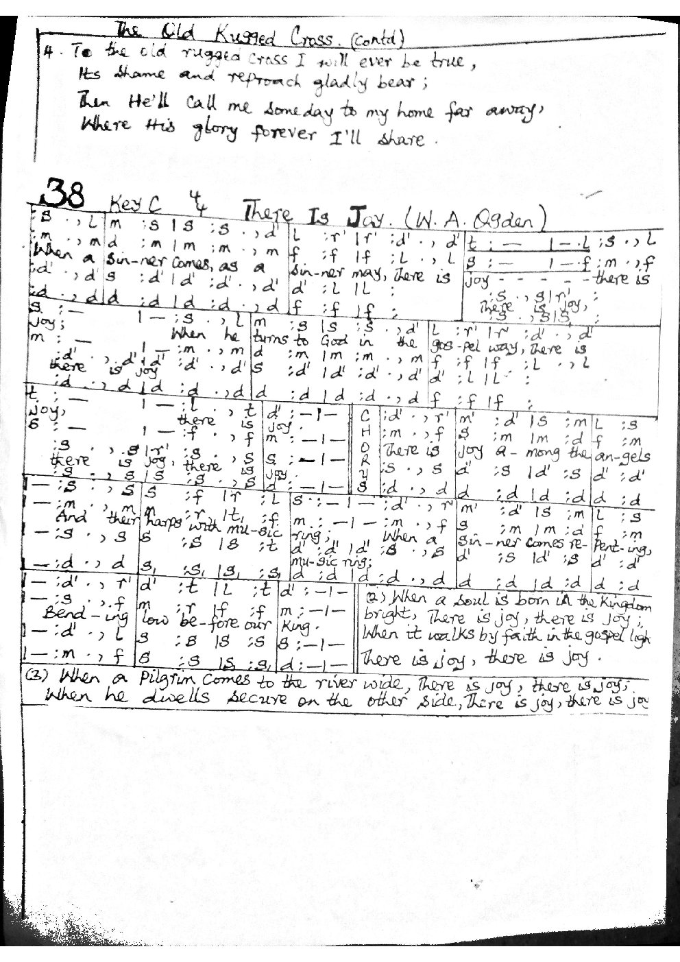 There Is Joy. - Choir Script PDF Thumbnail