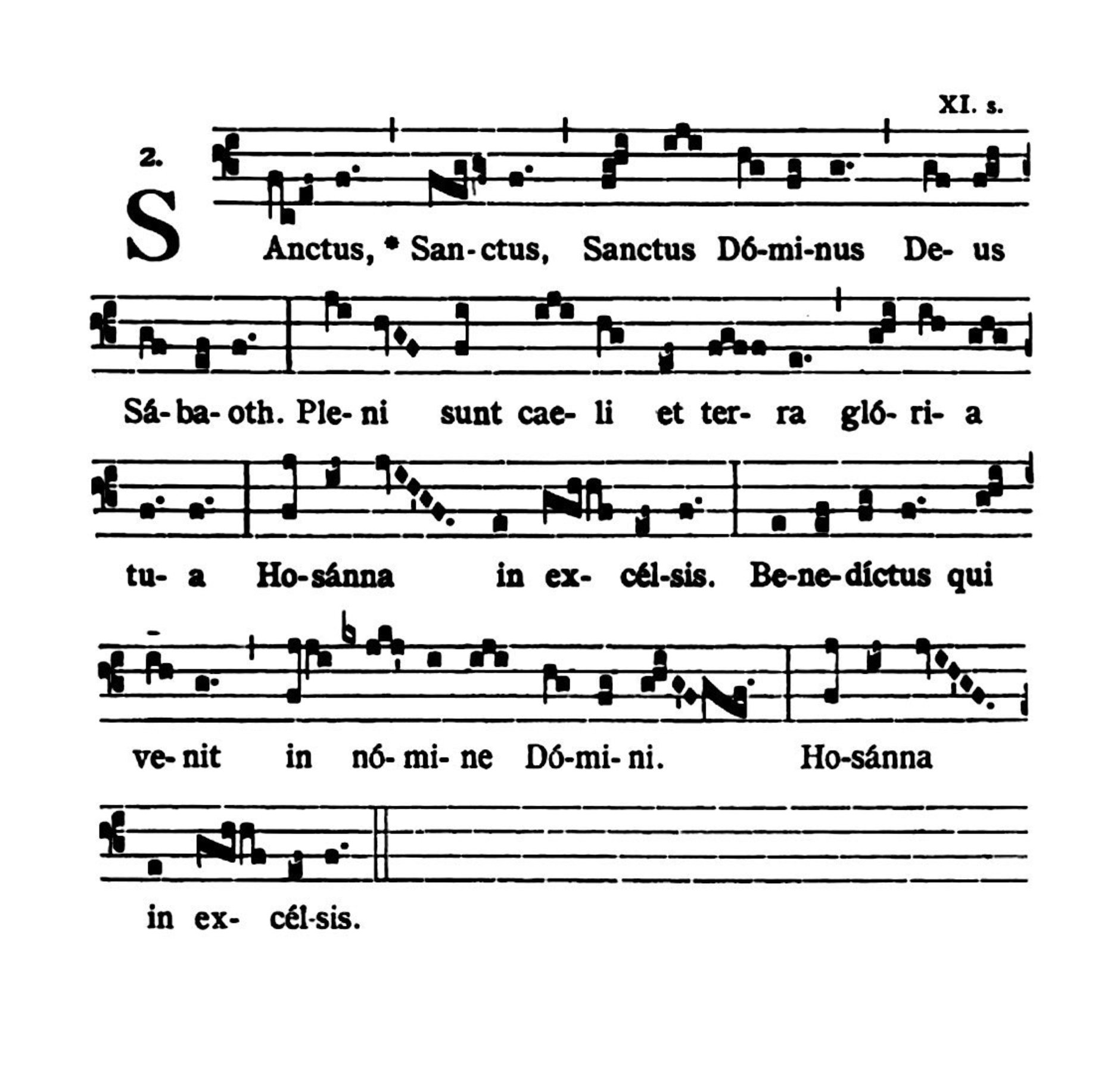Sanctus - Choir Script PDF Thumbnail
