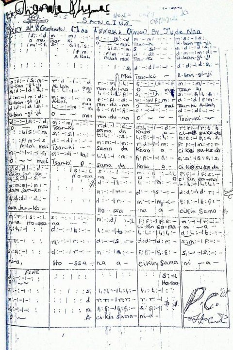Mai Tsarki (Hausa) - Choir Script PDF Thumbnail