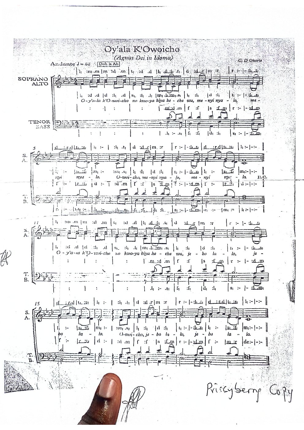 Oy'ala K'Owoicho