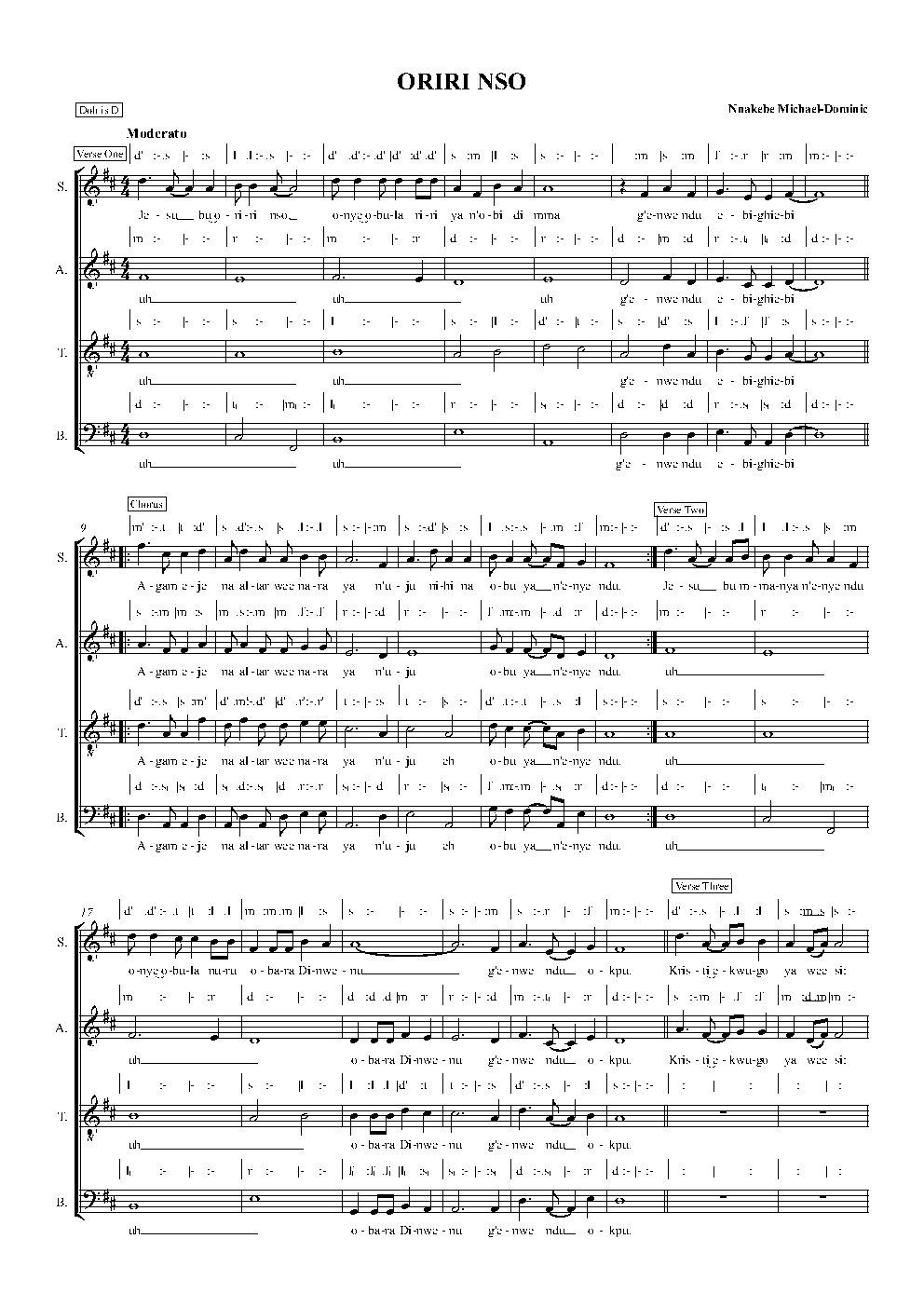 ORIRI NSO - Choir Script PDF Thumbnail