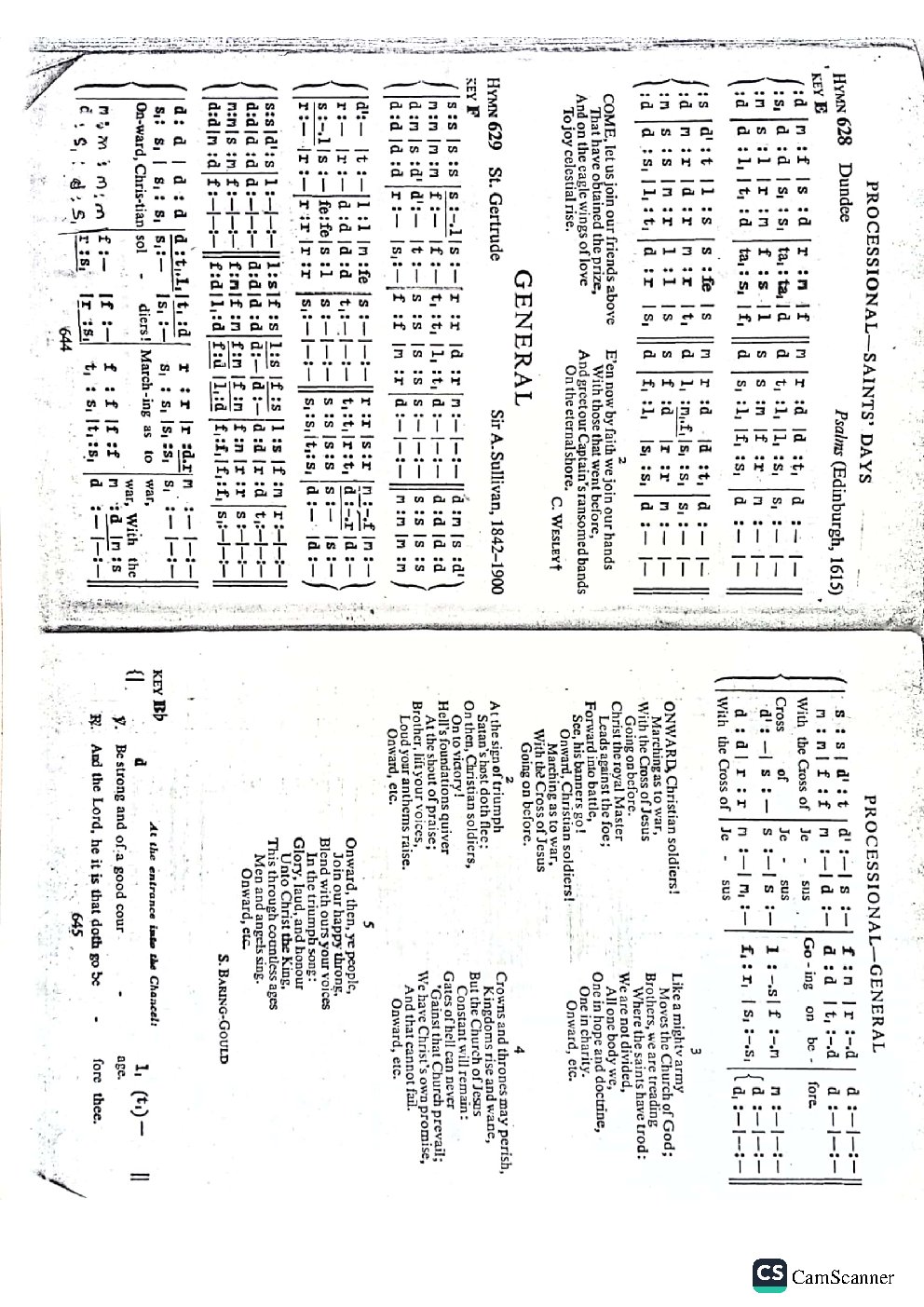 Hymn 629 St. Gertrude - Choir Script PDF Thumbnail