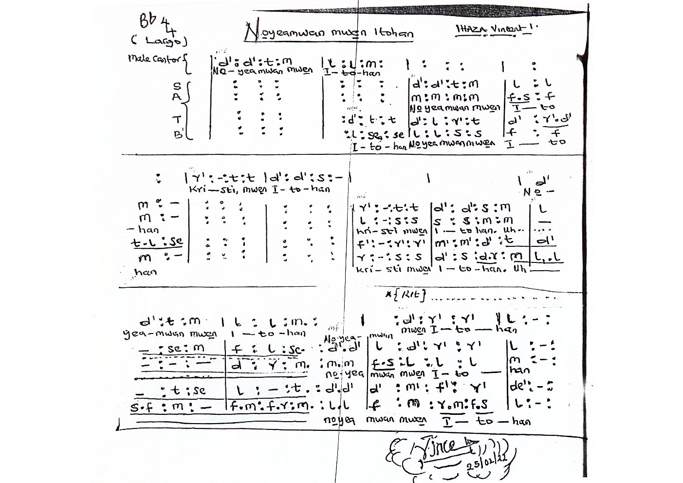 Noyeamwan mwen Itohan