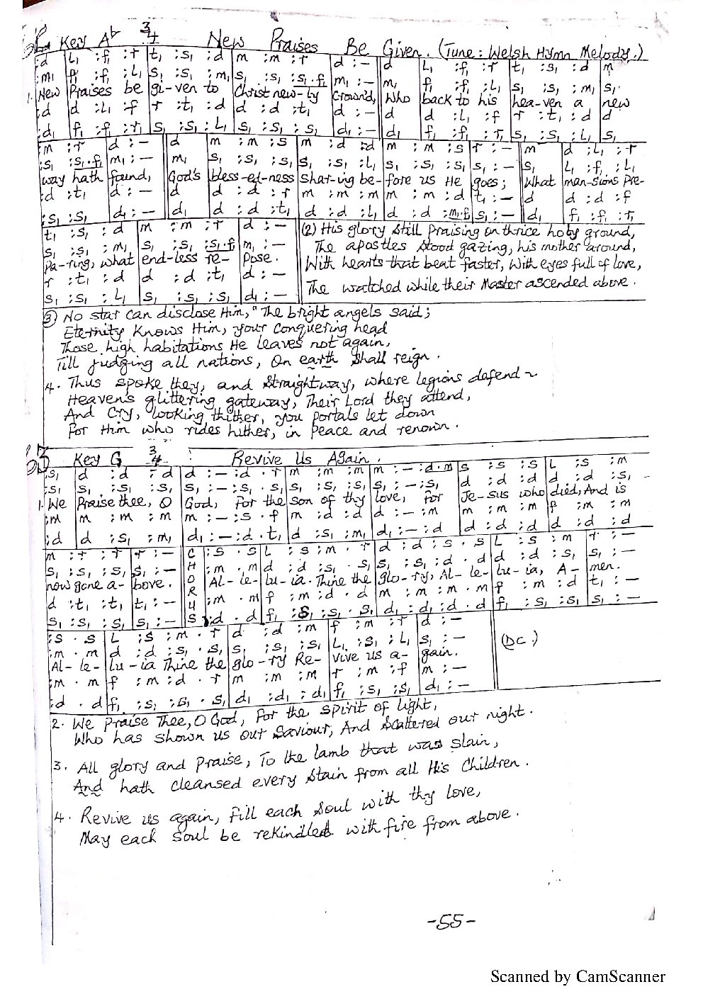 New Praises Be Given - Choir Script PDF Thumbnail