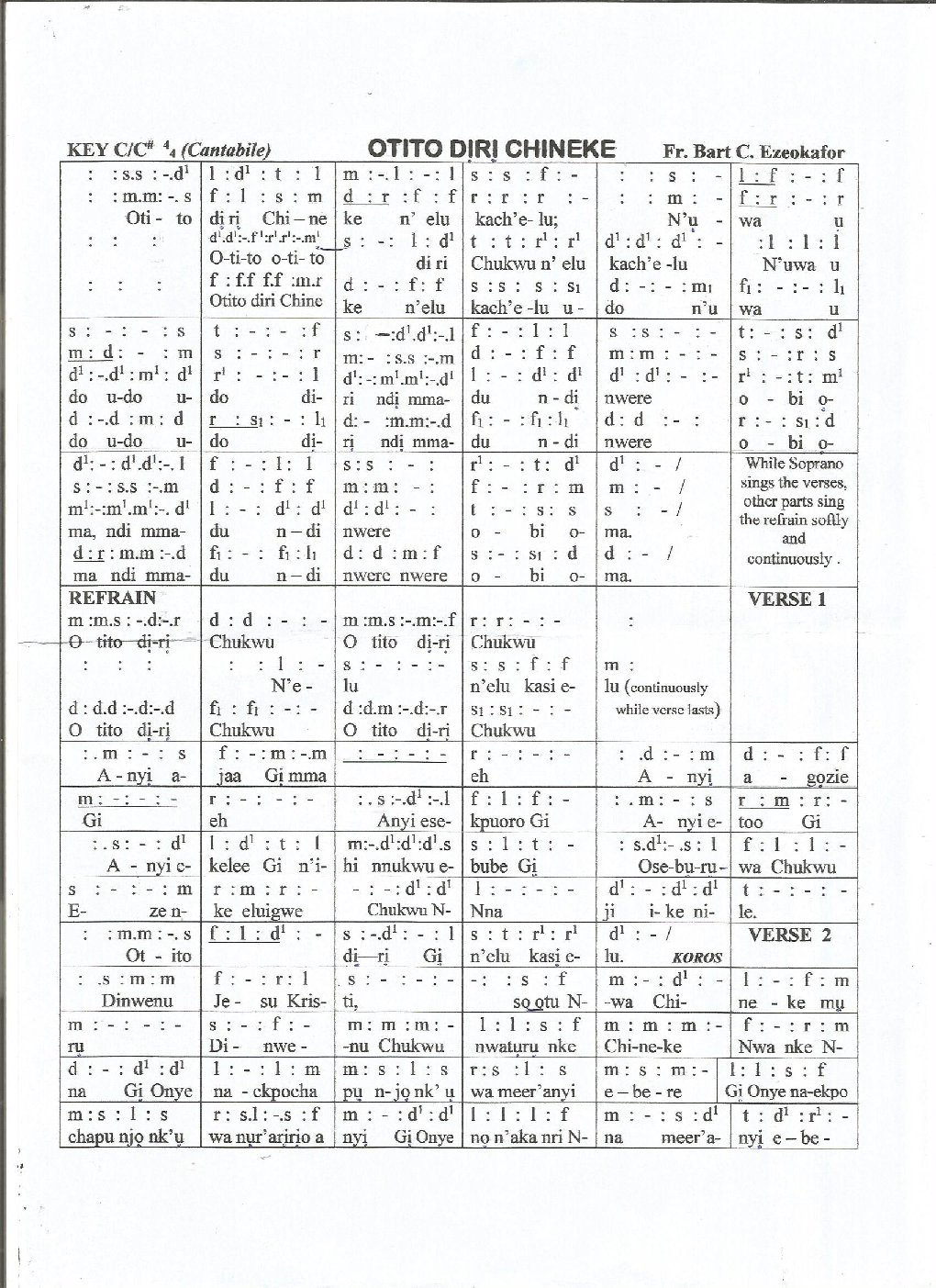 OTITO DỊRỊ CHINEKE