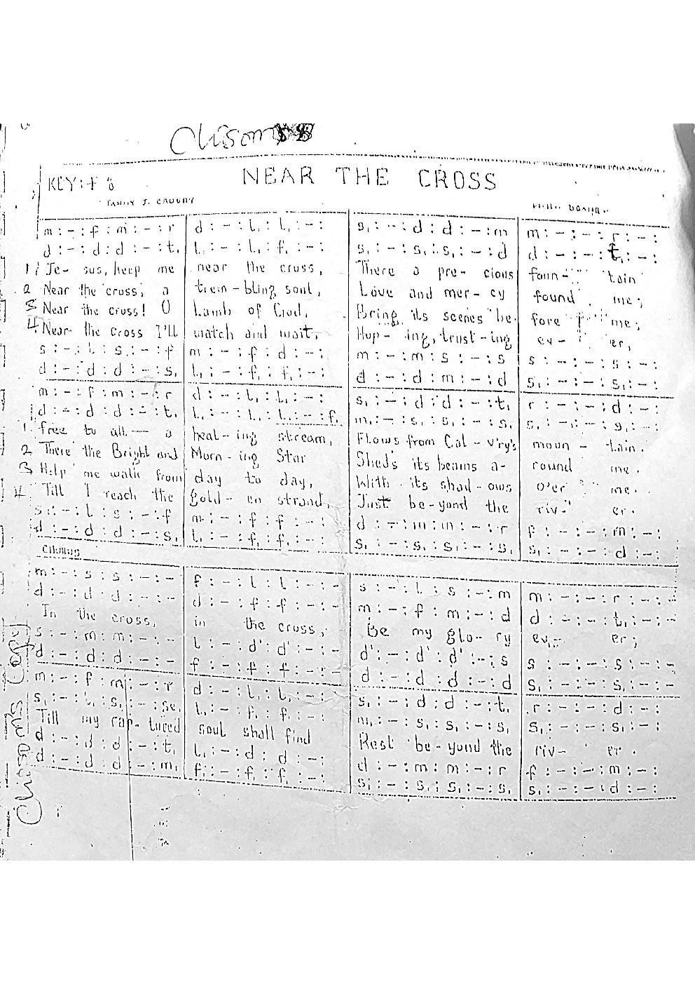 Near the Cross