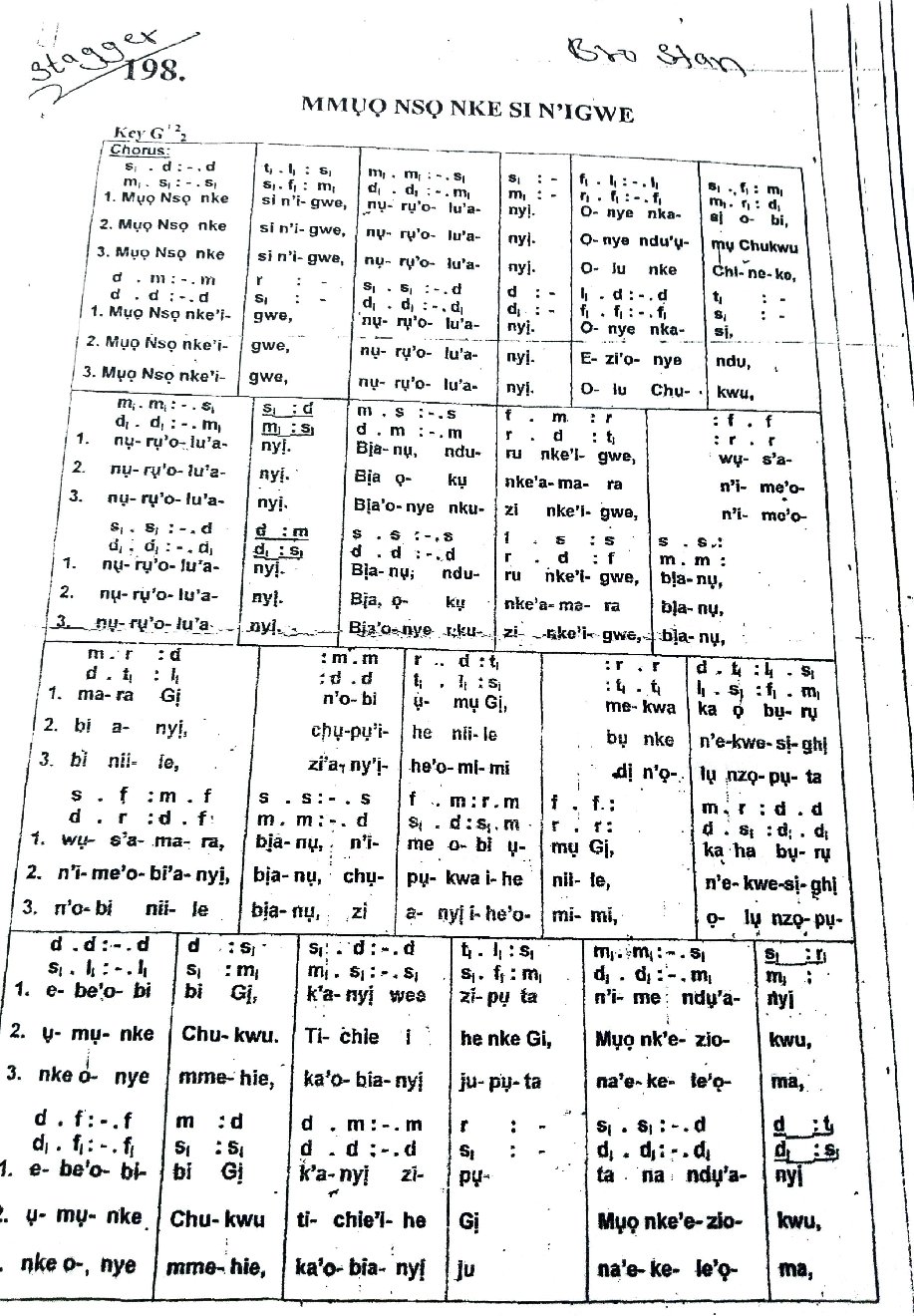 MMỤỌ NSỌ NKE SI N'IGWE