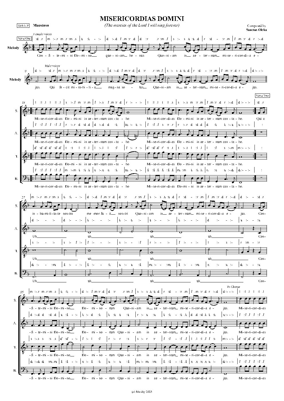 Misericordias Domini