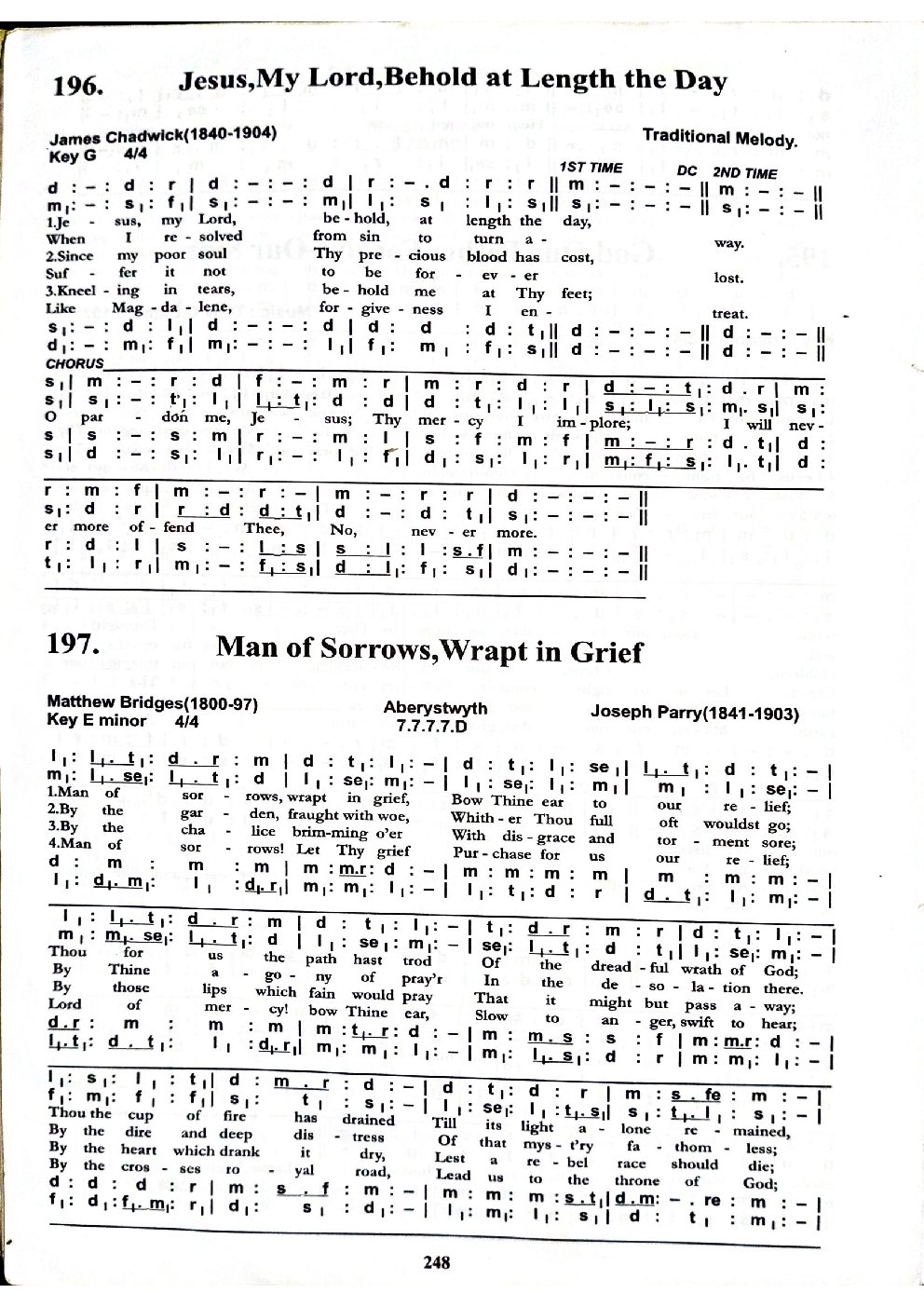 Man of Sorrows, wrapt in grief
