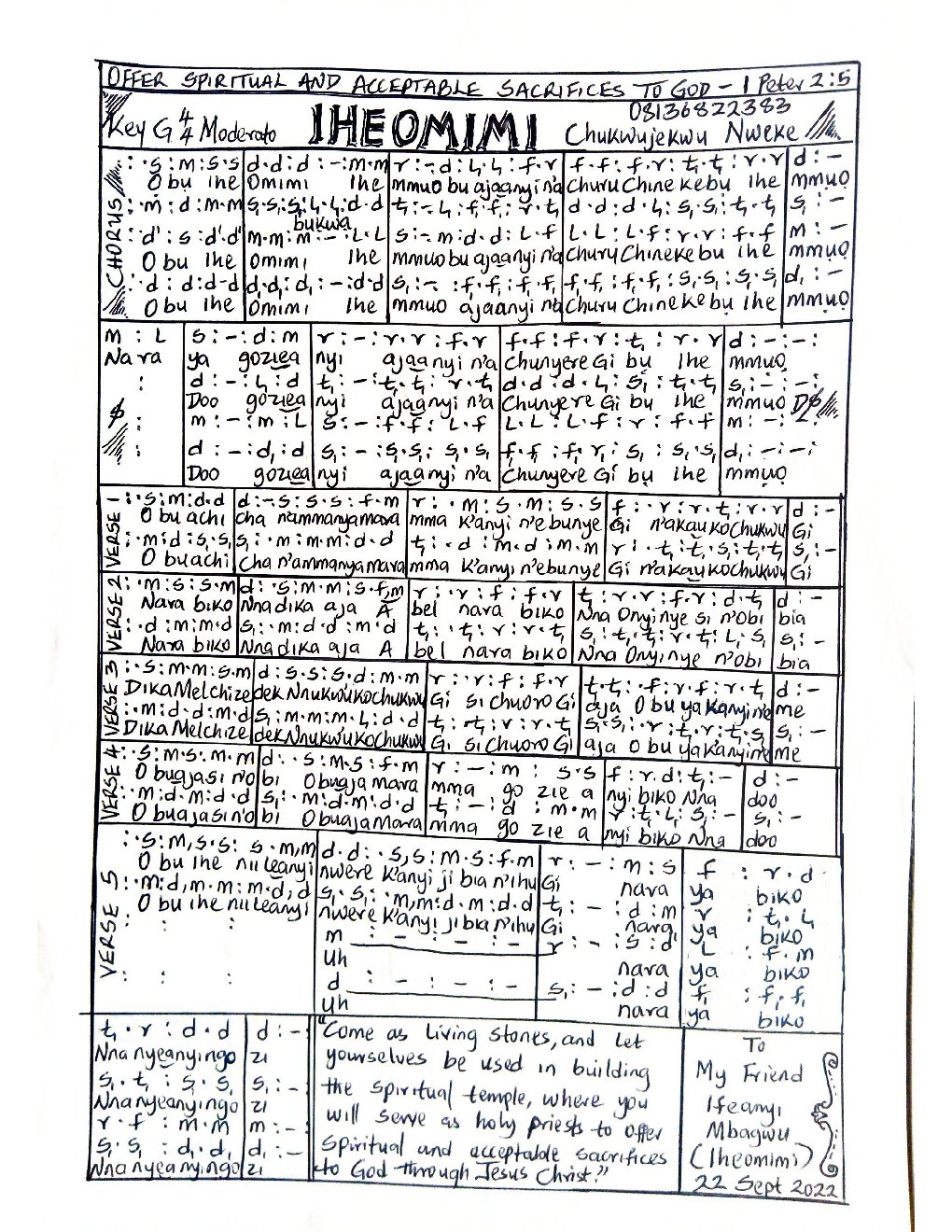 IHEOMIMI - Choir Script PDF Thumbnail