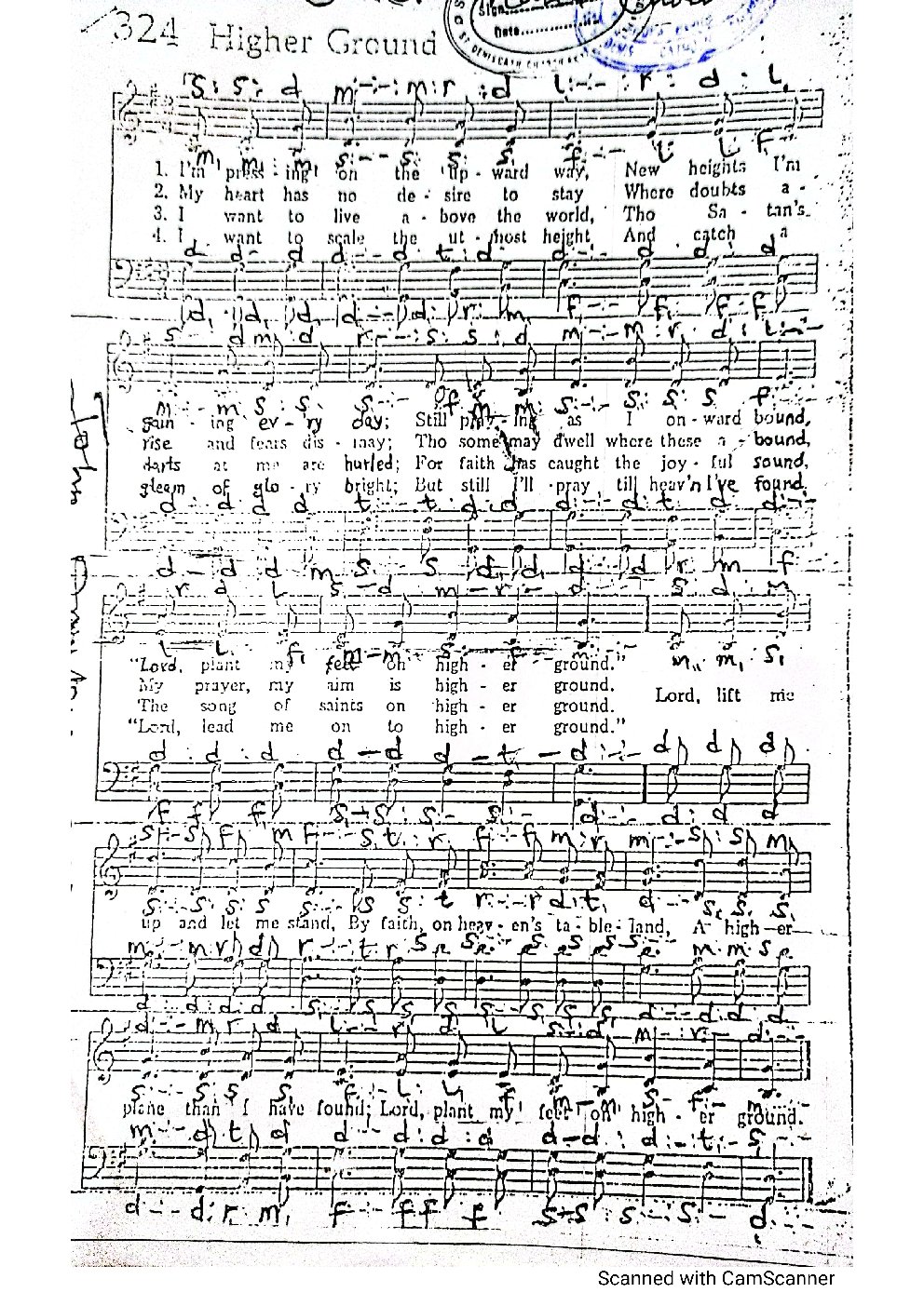 Higher Ground - Choir Script PDF Thumbnail