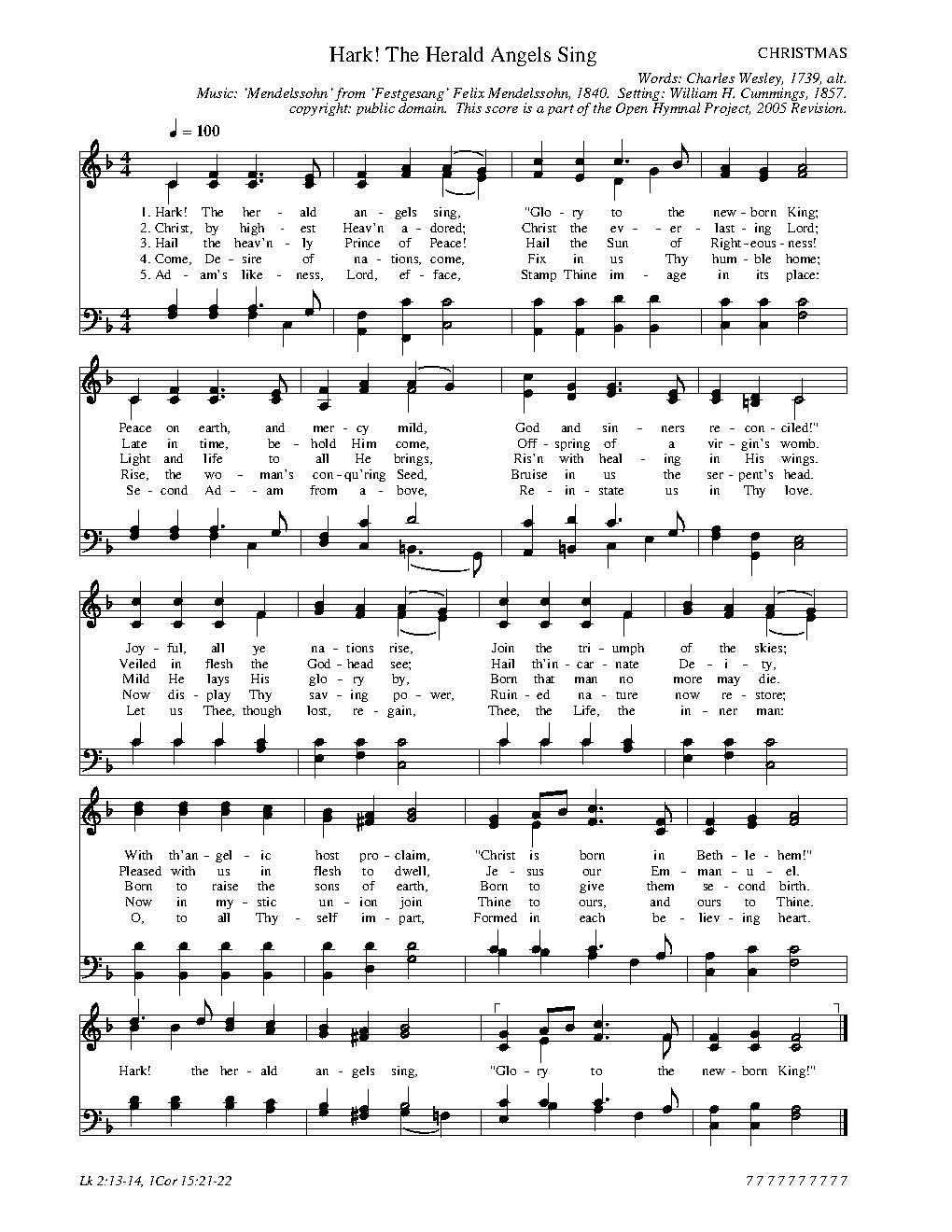 Hark! The Herald Angels Sing